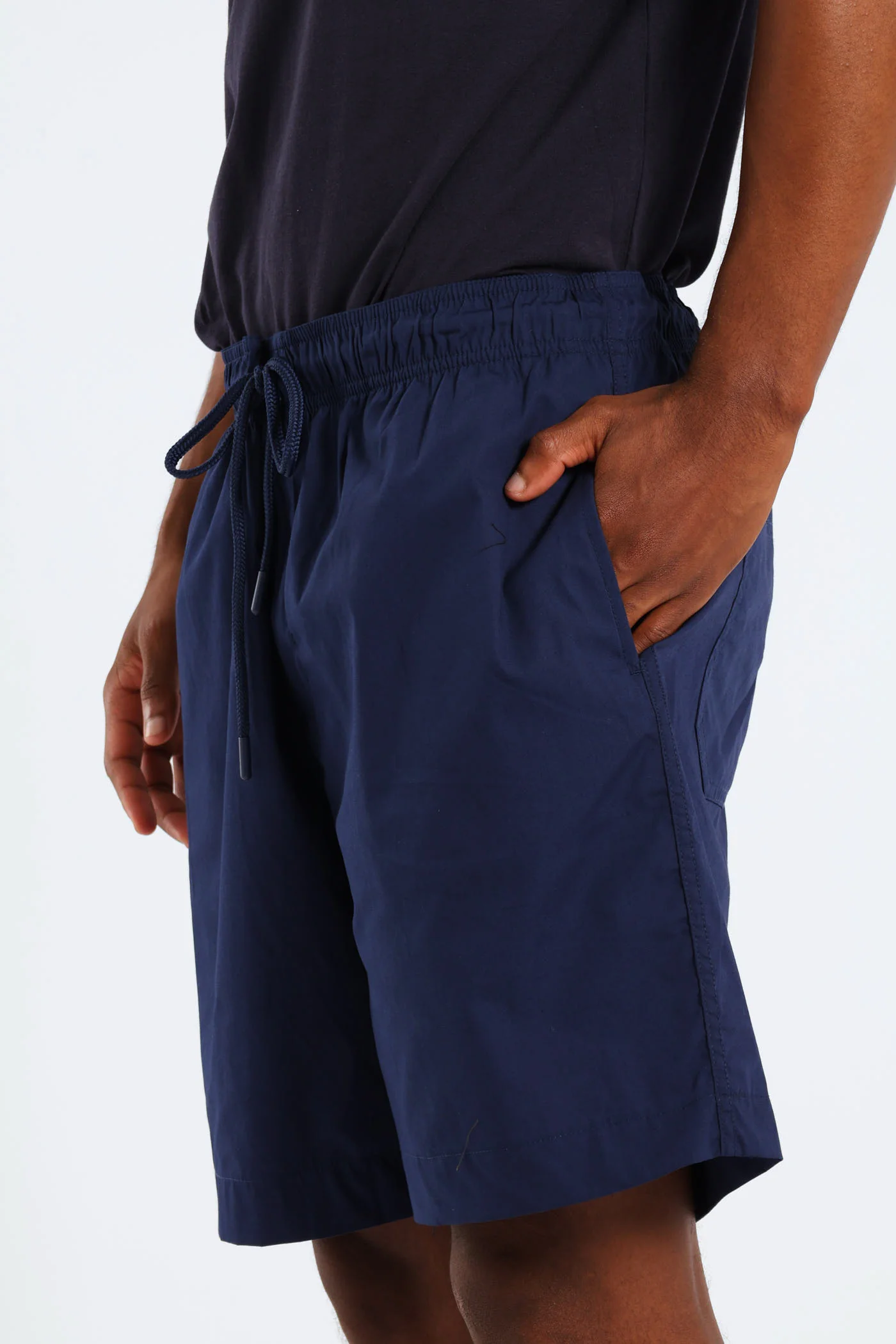 Basic Beach Shorts - Navy - Image 3