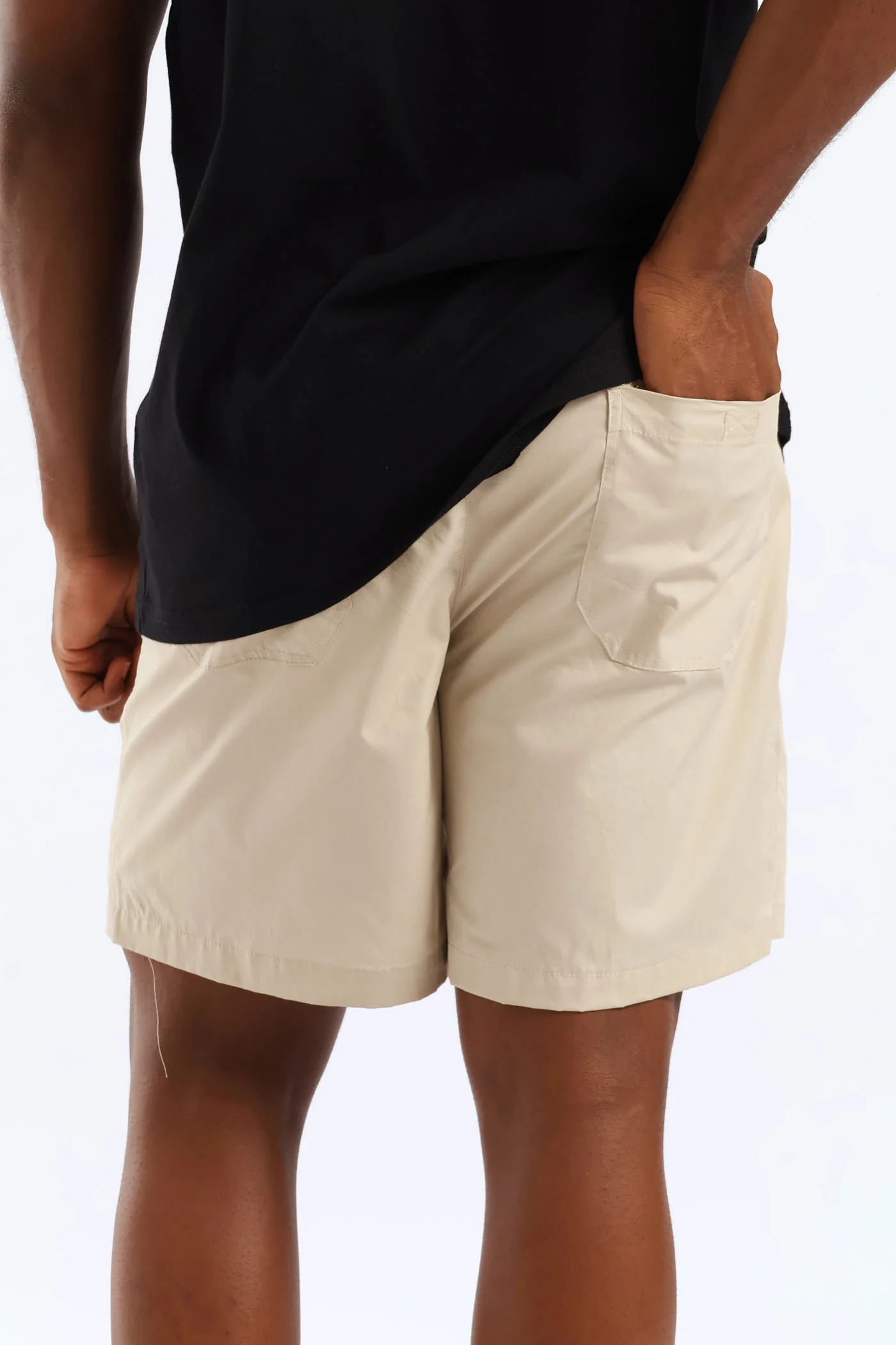 Basic Beach Shorts - Stone - Image 4