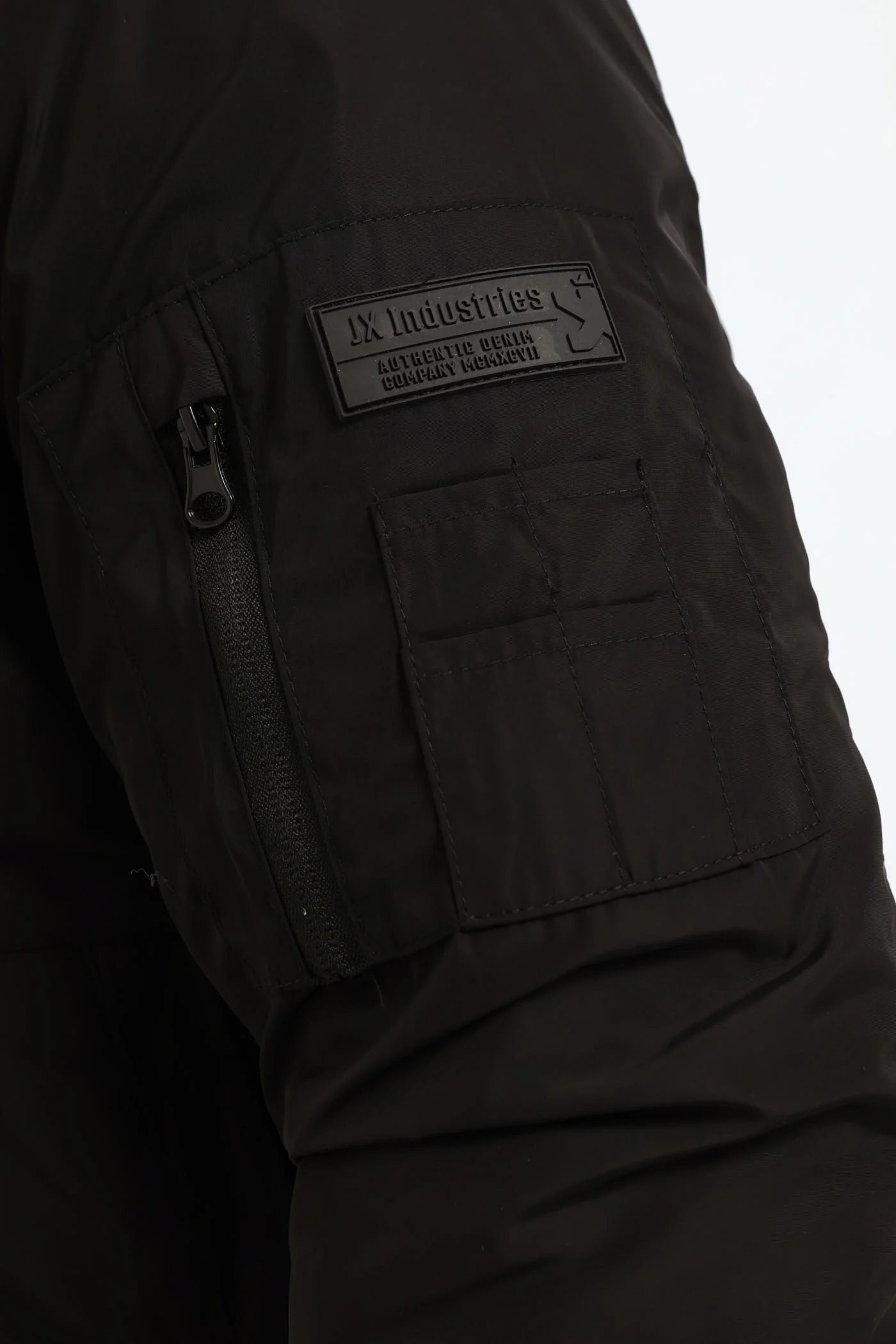 Basic Bomber Jacket - Black - Image 3