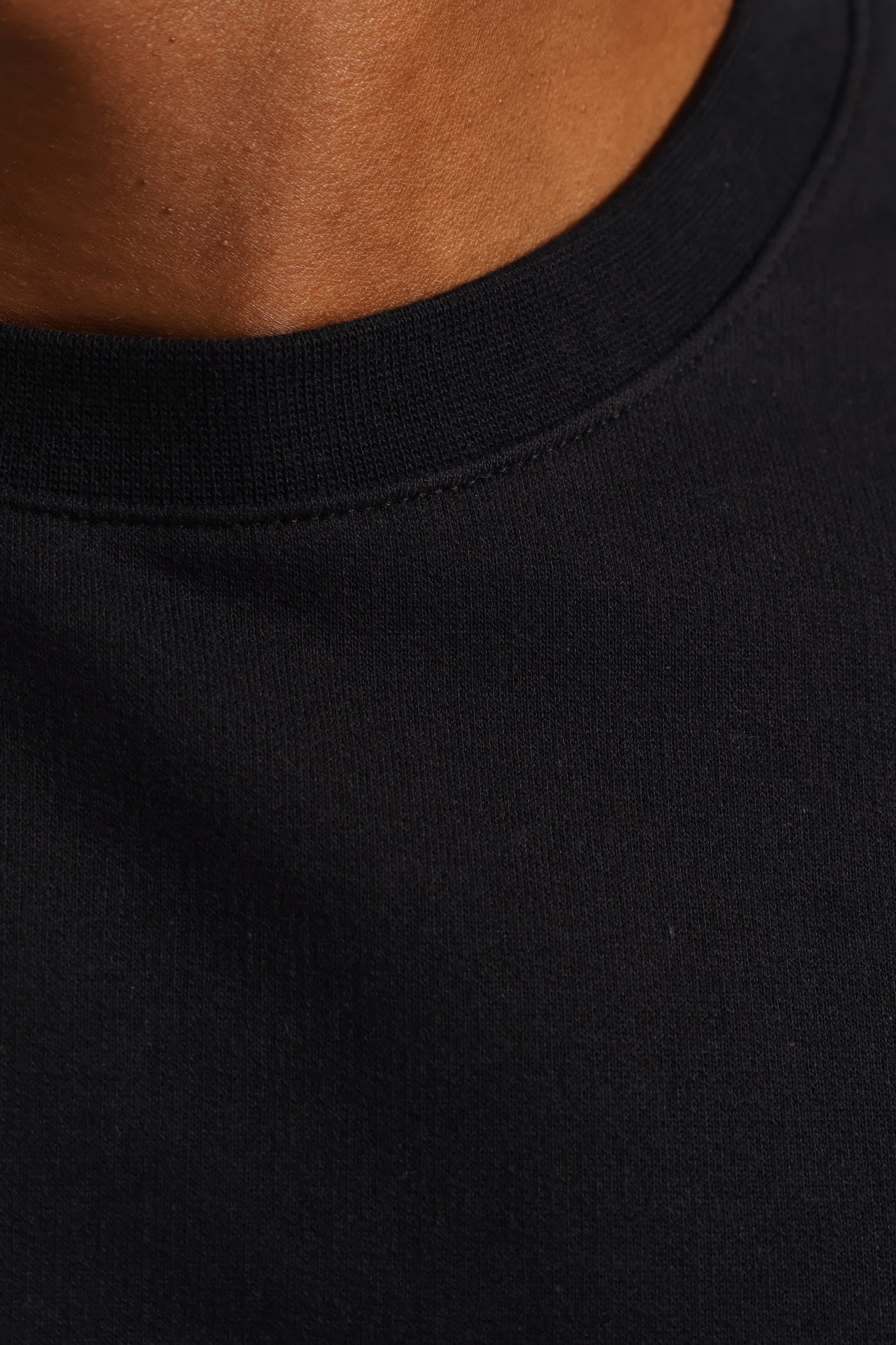 Basic Boxy Tee - Black - Image 4