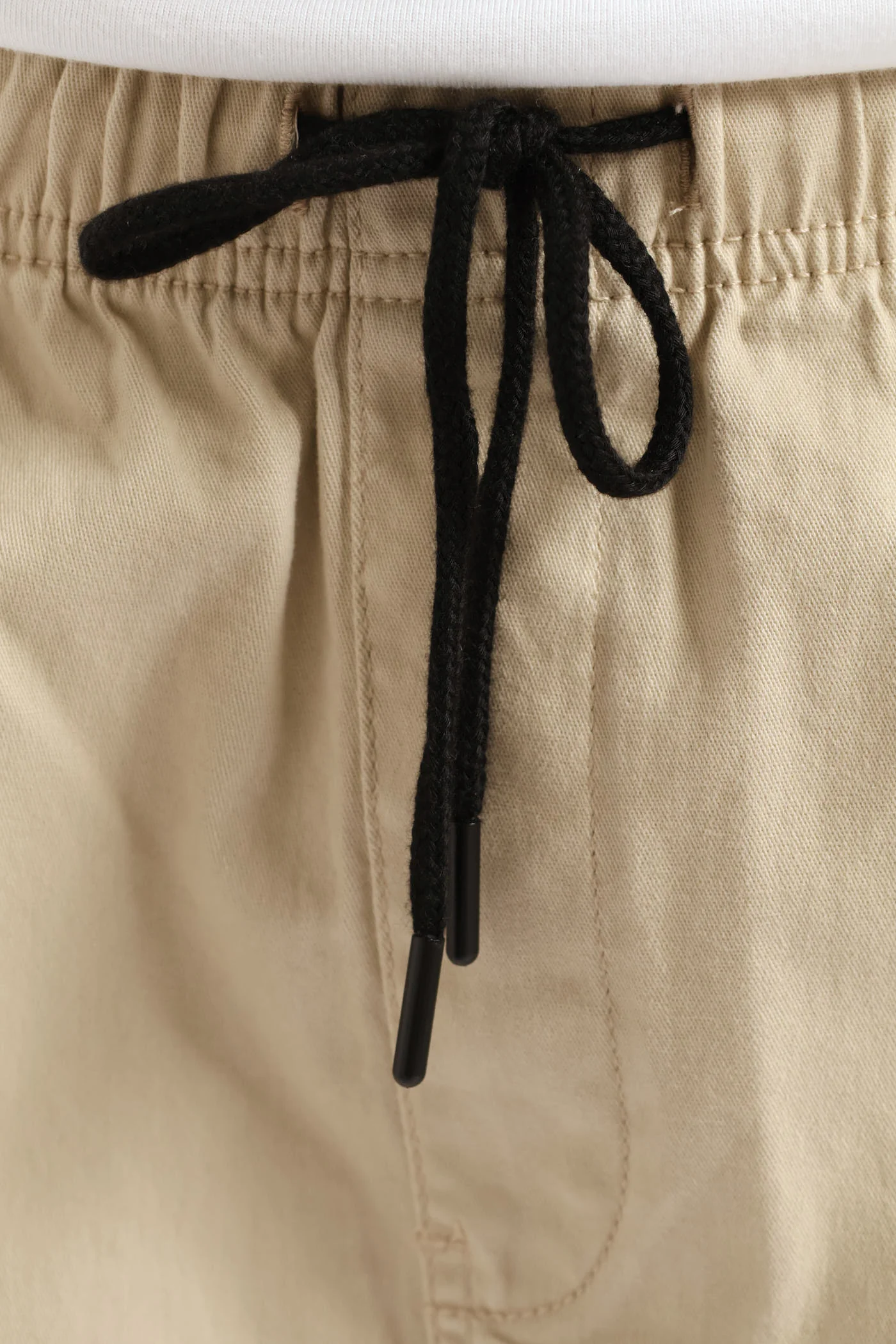 Basic Cargo Shorts - Light Stone - Image 5