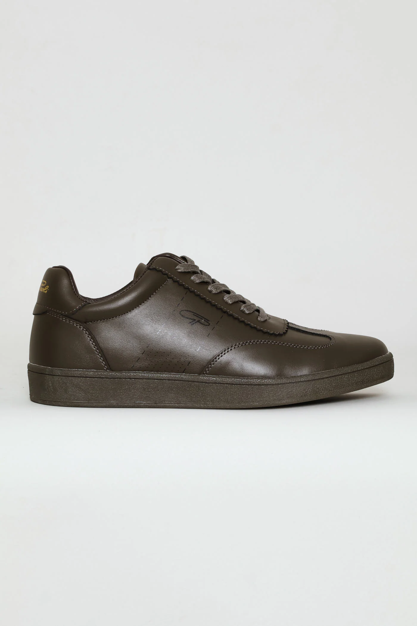 Basic Court Sneaker - Olive - Image 3