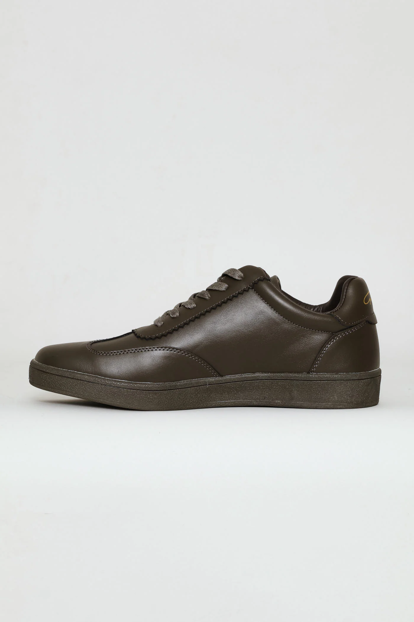 Basic Court Sneaker - Olive - Image 4