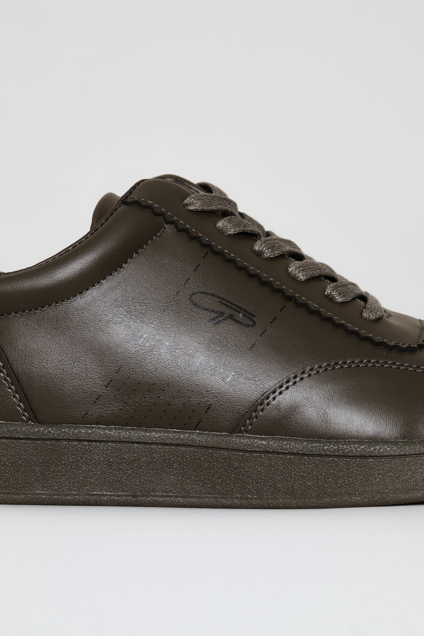 Basic Court Sneaker - Olive - Image 5
