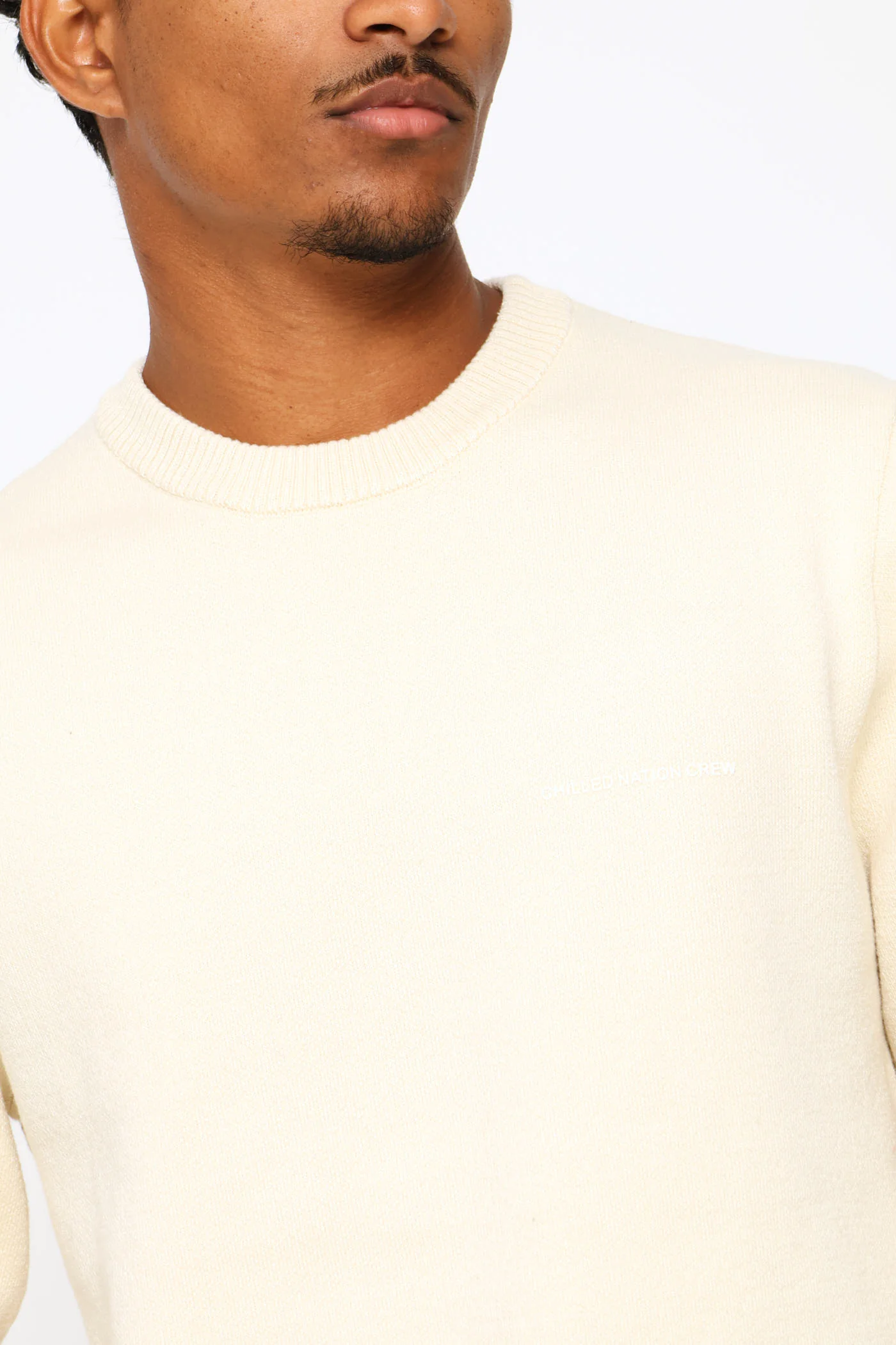 Basic Crew Jersey - Stone - Image 2