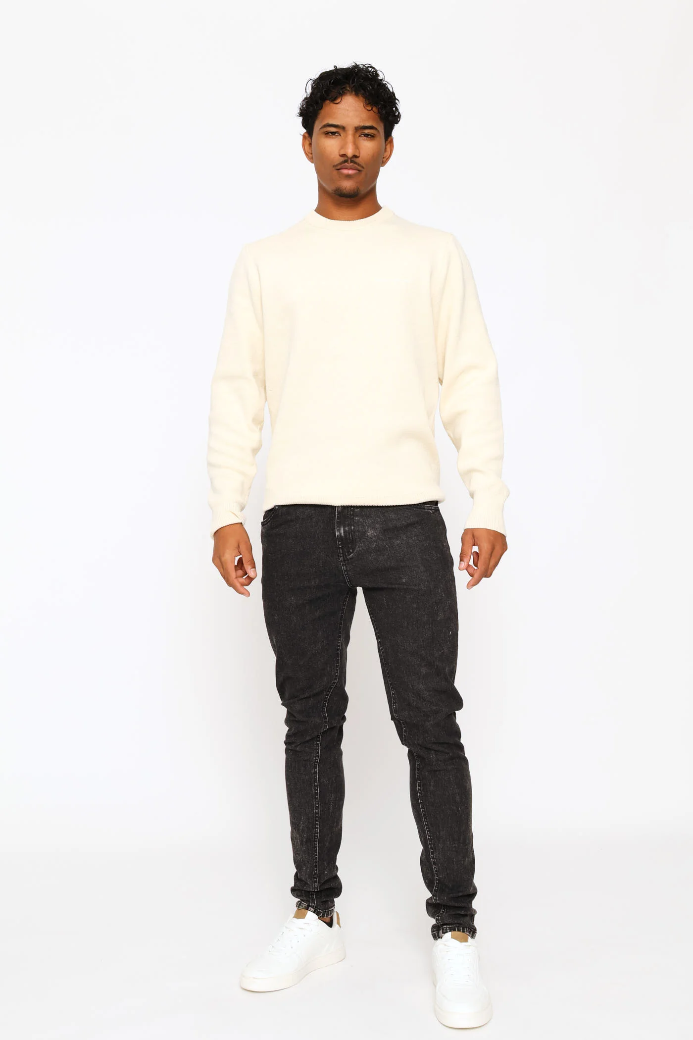 Basic Crew Jersey - Stone - Image 5