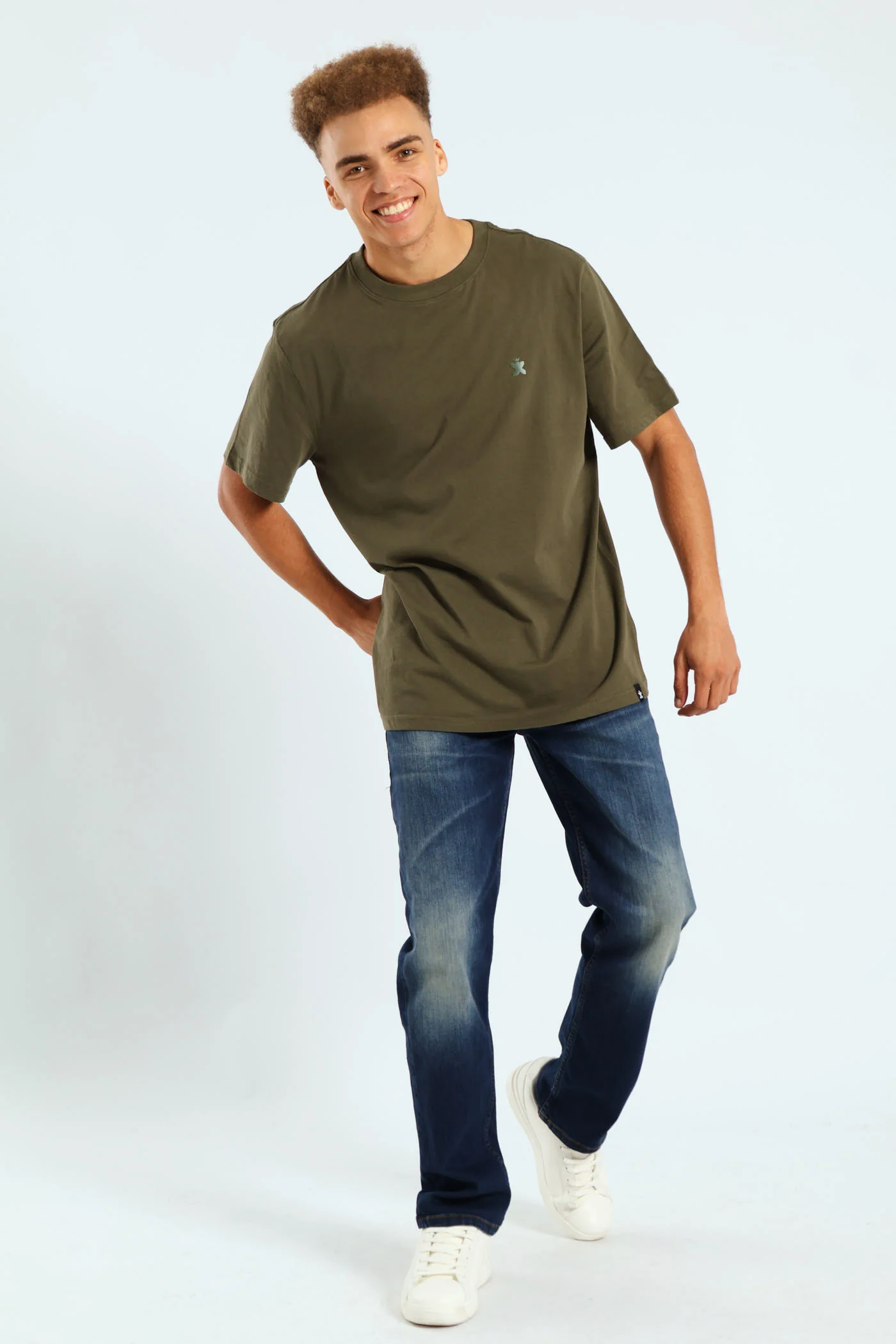 Basic Crew Tee - Fatigue - Image 3