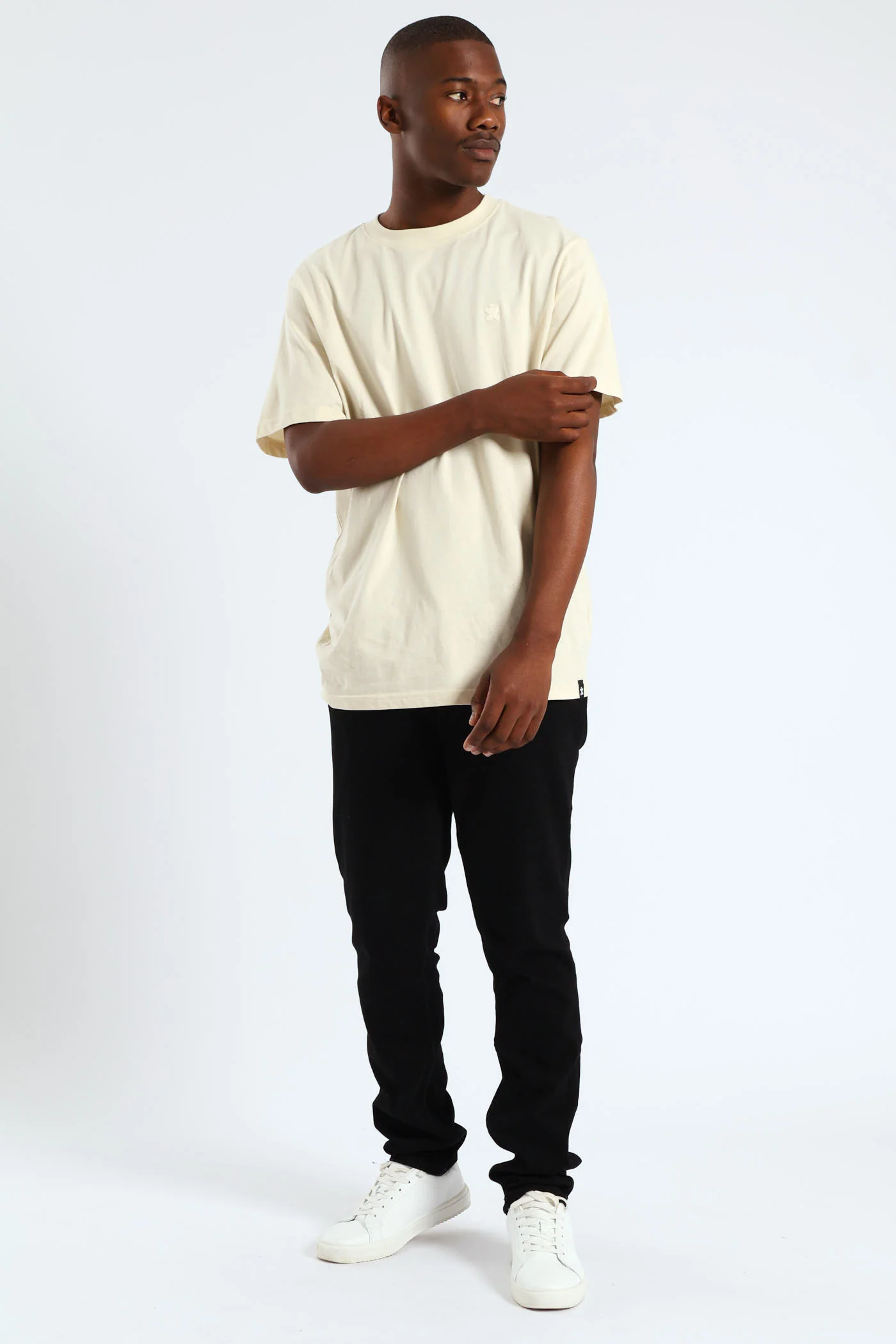 Basic Crew Tee - Light Stone - Image 2