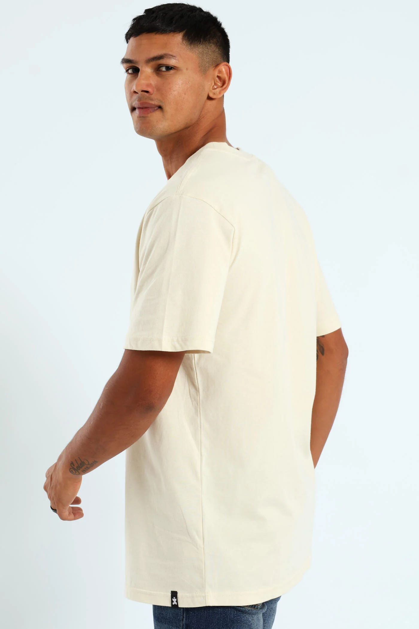 Basic Crew Tee - Light Stone - Image 3