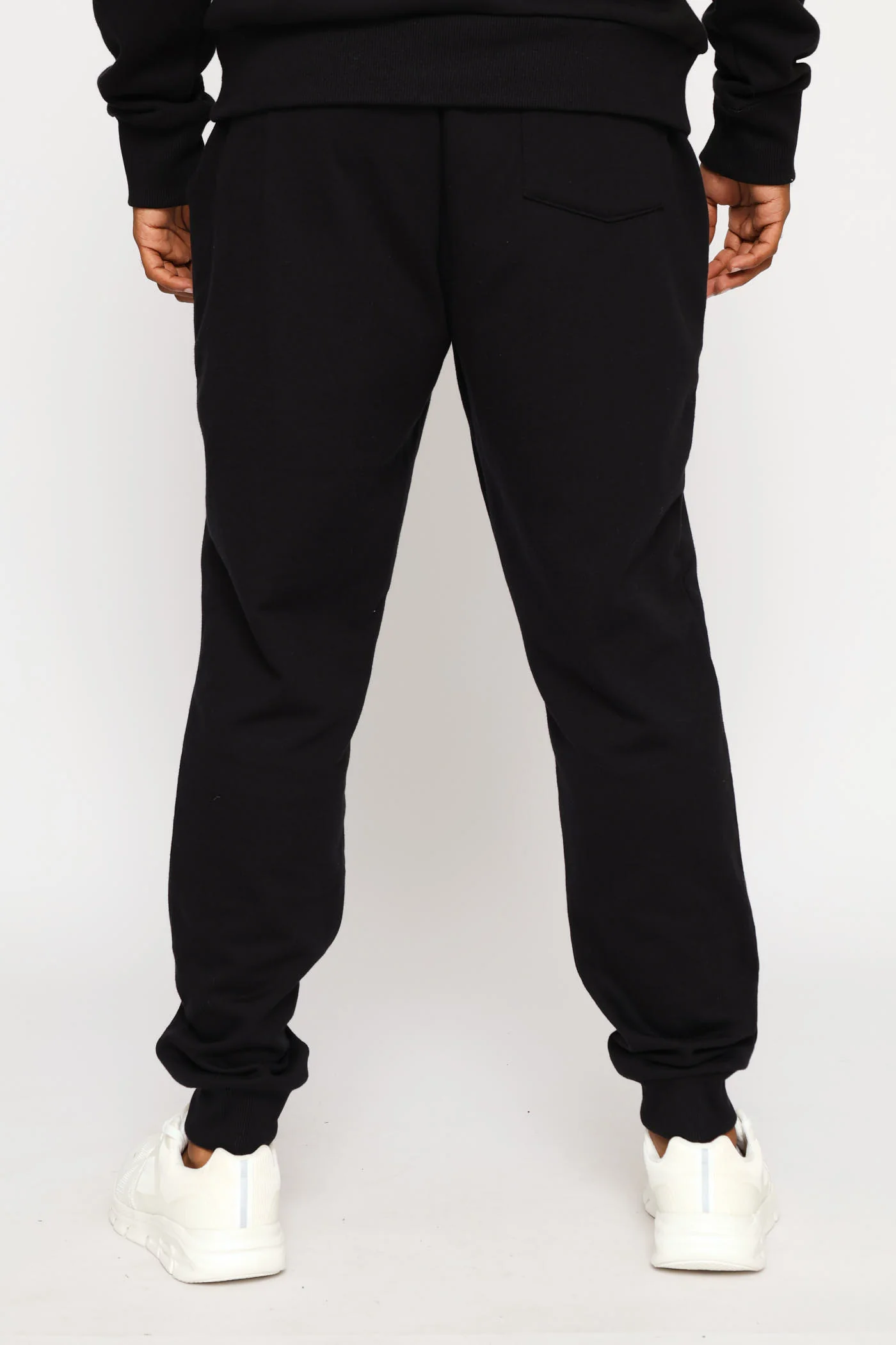 Basic Fleece Jogger - Black - Image 5