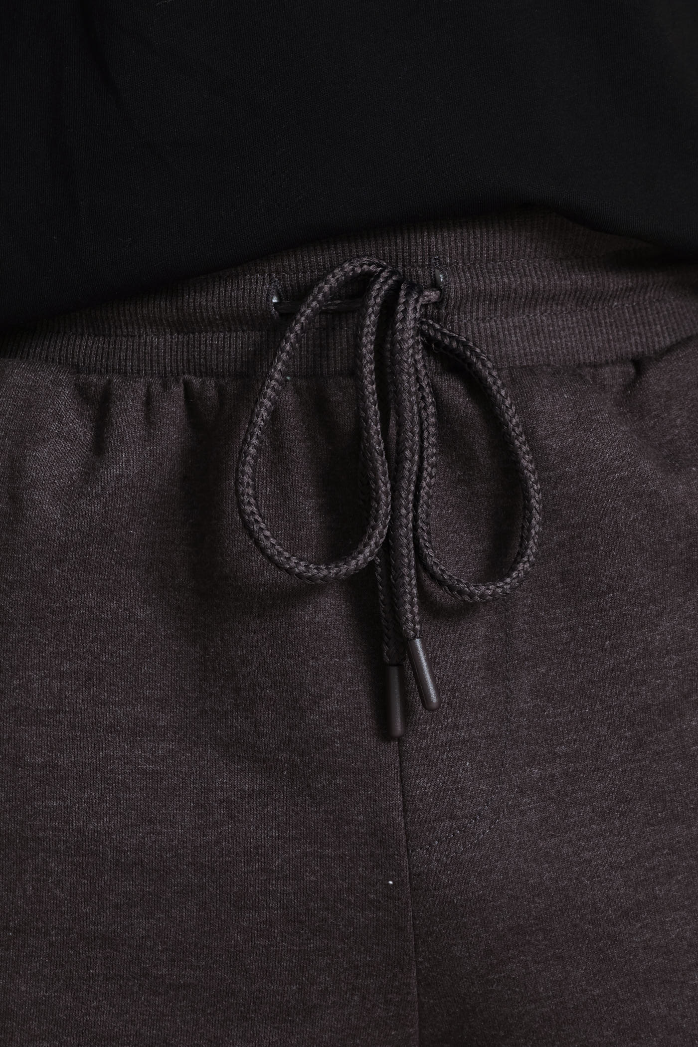 Basic Fleece Jogger - Charcoal - Image 5