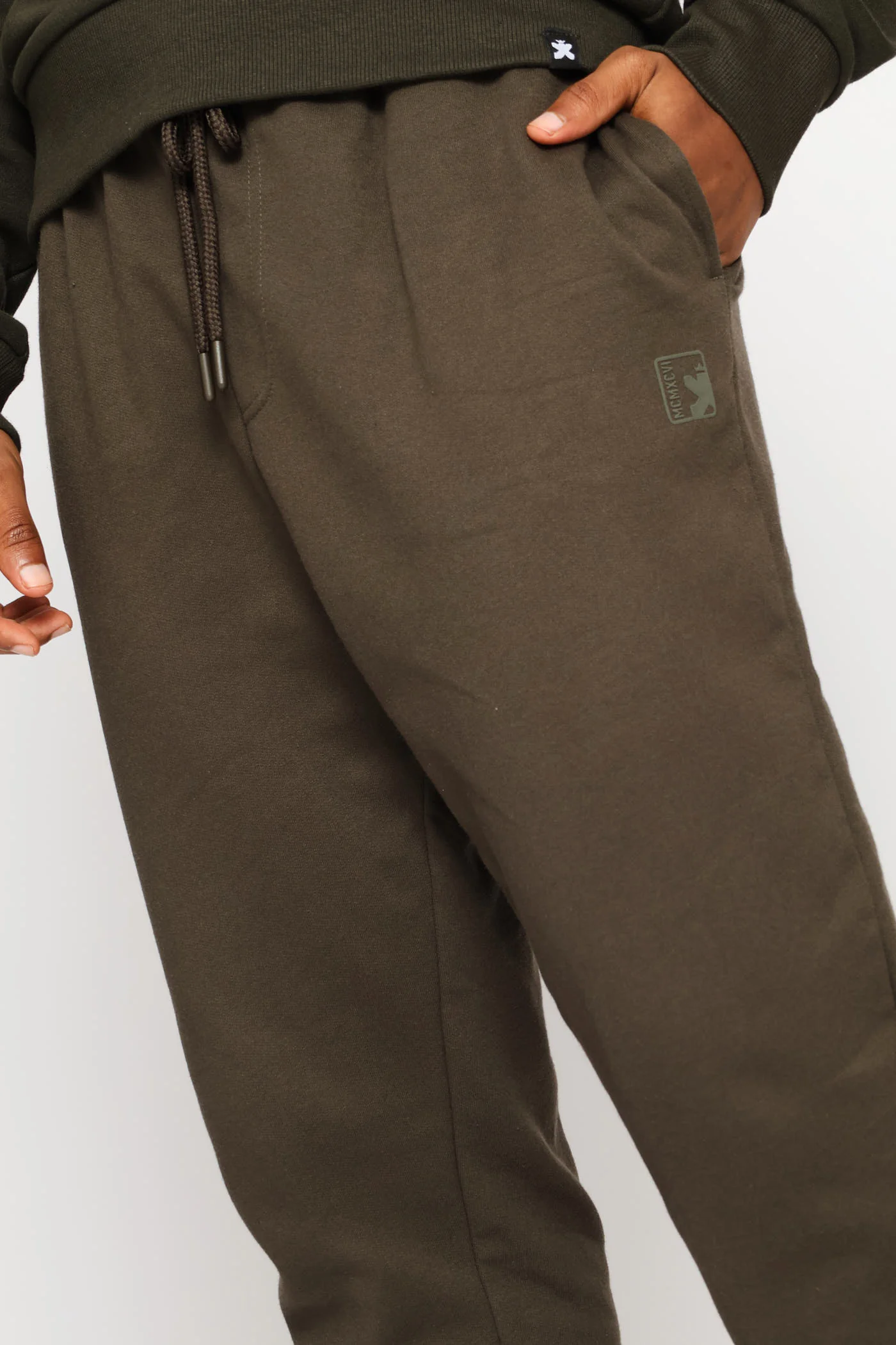 Basic Fleece Jogger - Fatigue - Image 2