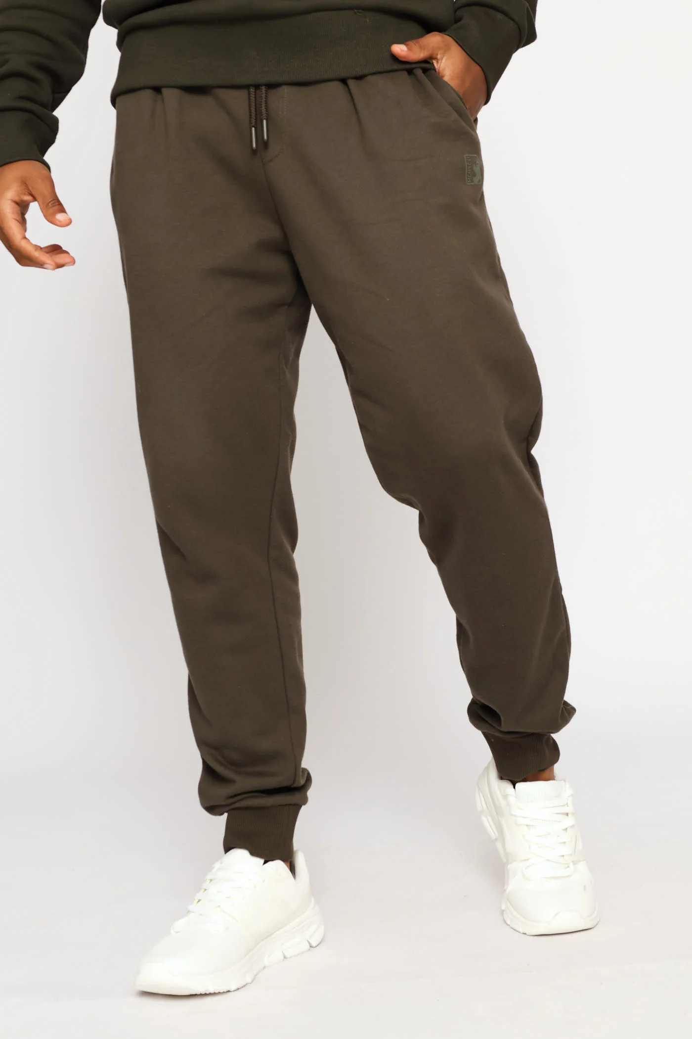 Basic Fleece Jogger - Fatigue - Image 3