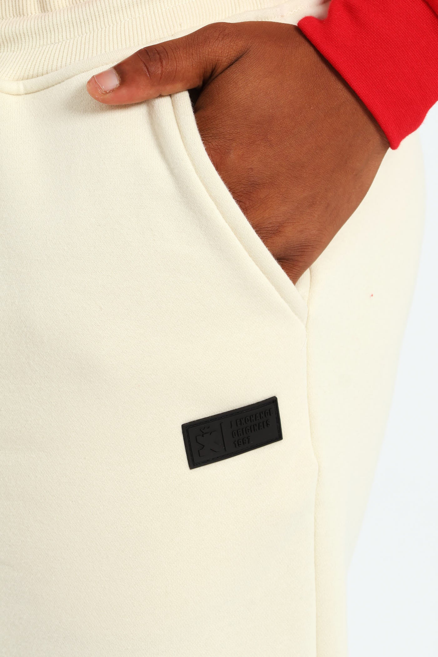 Basic Fleece Jogger - Light Stone - Image 4