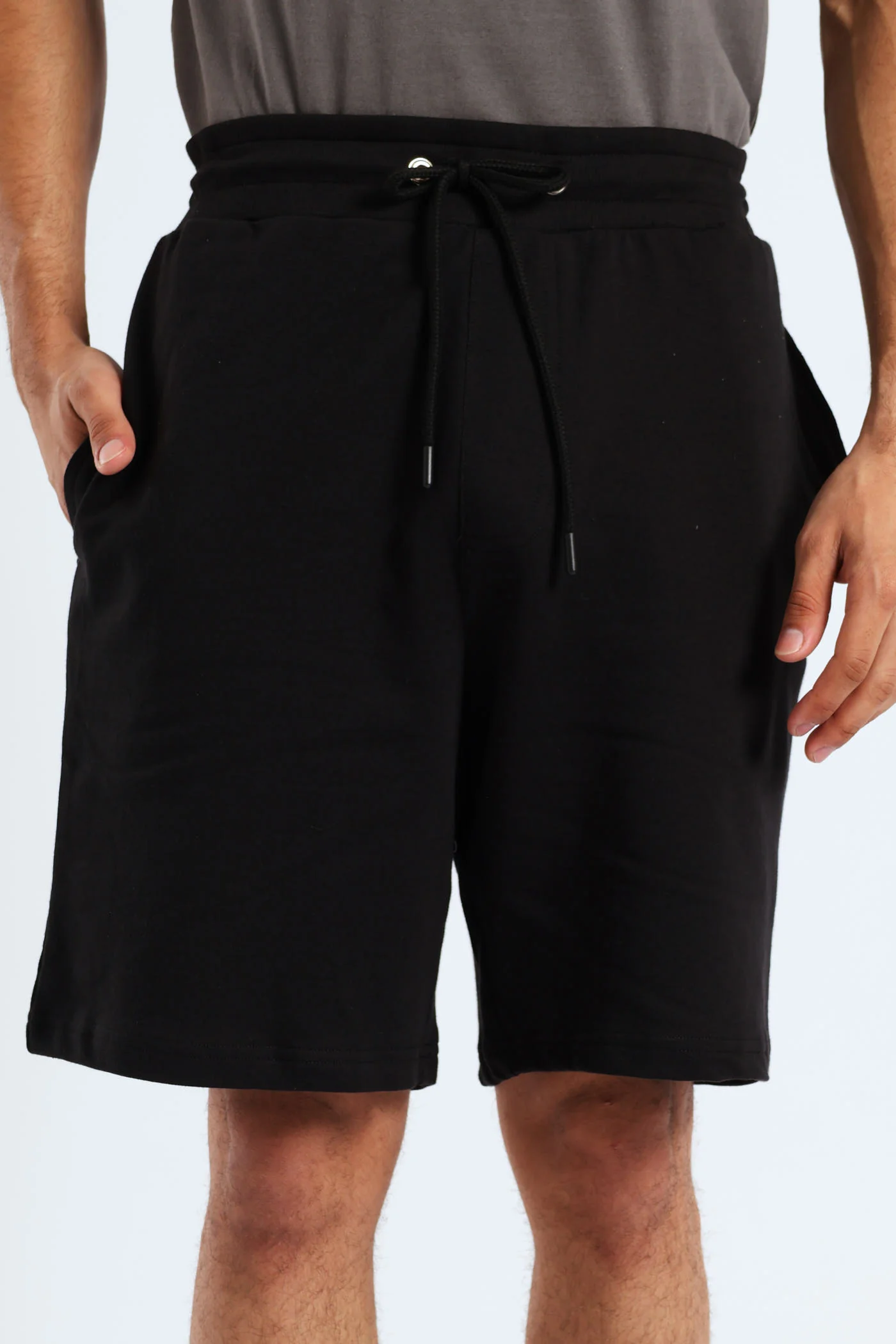 Basic Fleece Short - Black - Image 3