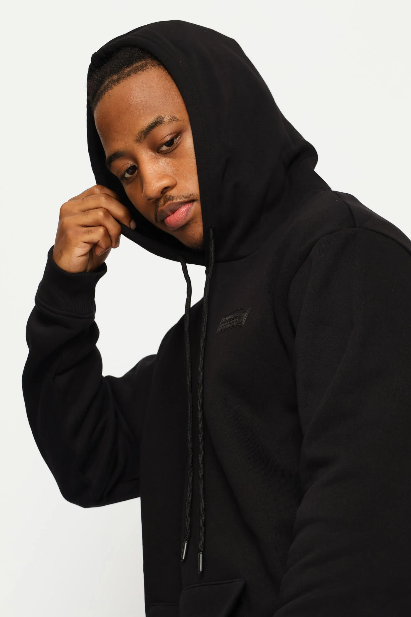 Basic Hoody - Black - Image 3