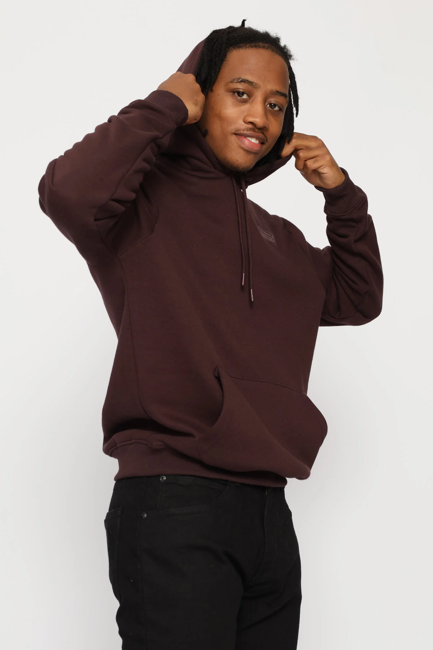 Basic Hoody - Dark Purple - Image 3