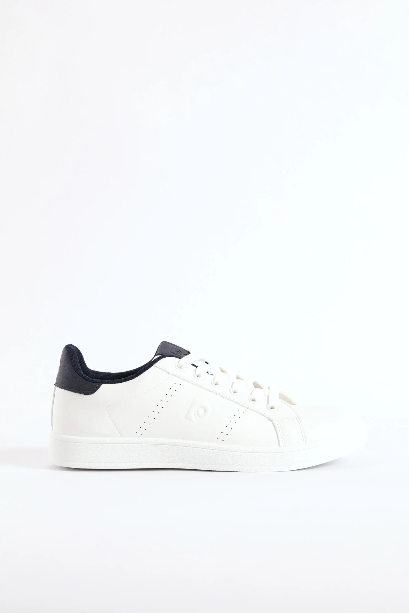 Basic Lace Up Court Sneaker - White - Image 5