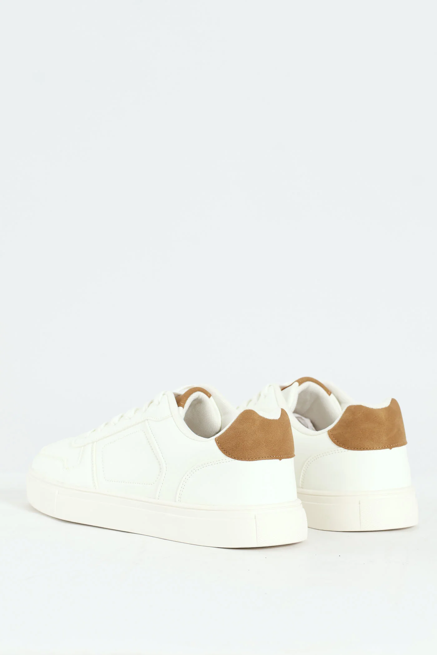 Basic Lace Up Sneaker - White - Image 4