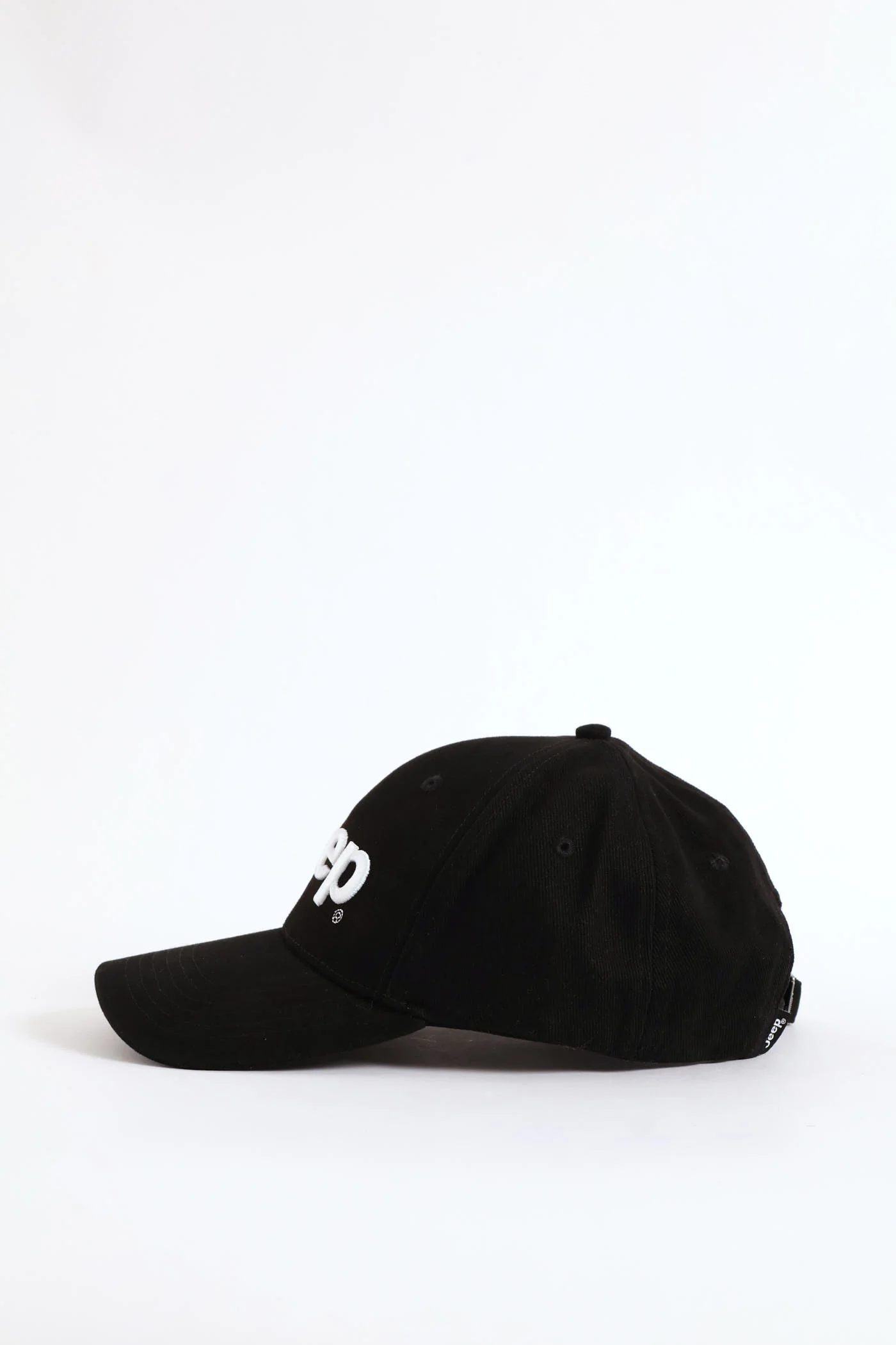 Basic Logo Peak Cap - Black - Image 3