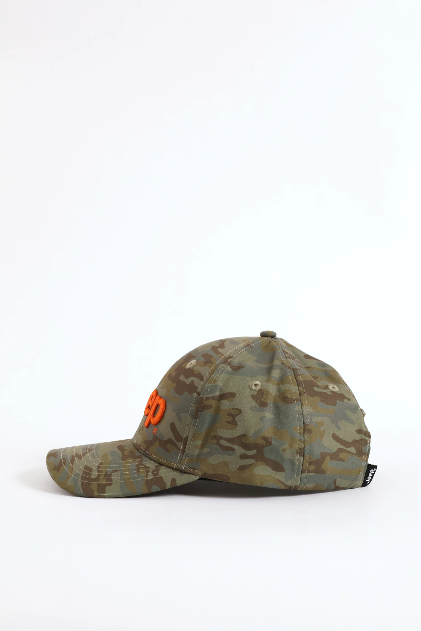 Basic Logo Peak Cap - Camo - Image 3