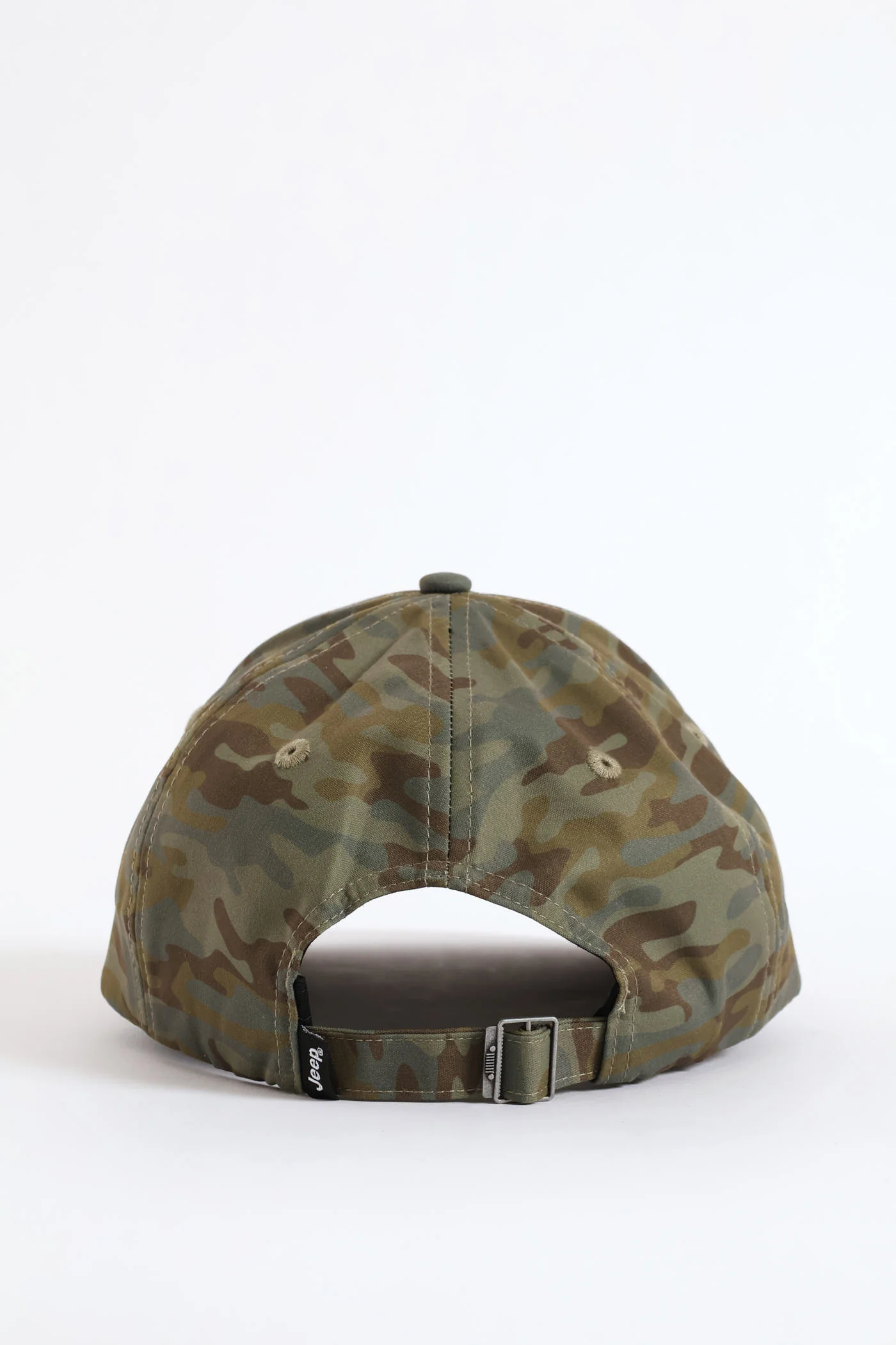 Basic Logo Peak Cap - Camo - Image 4