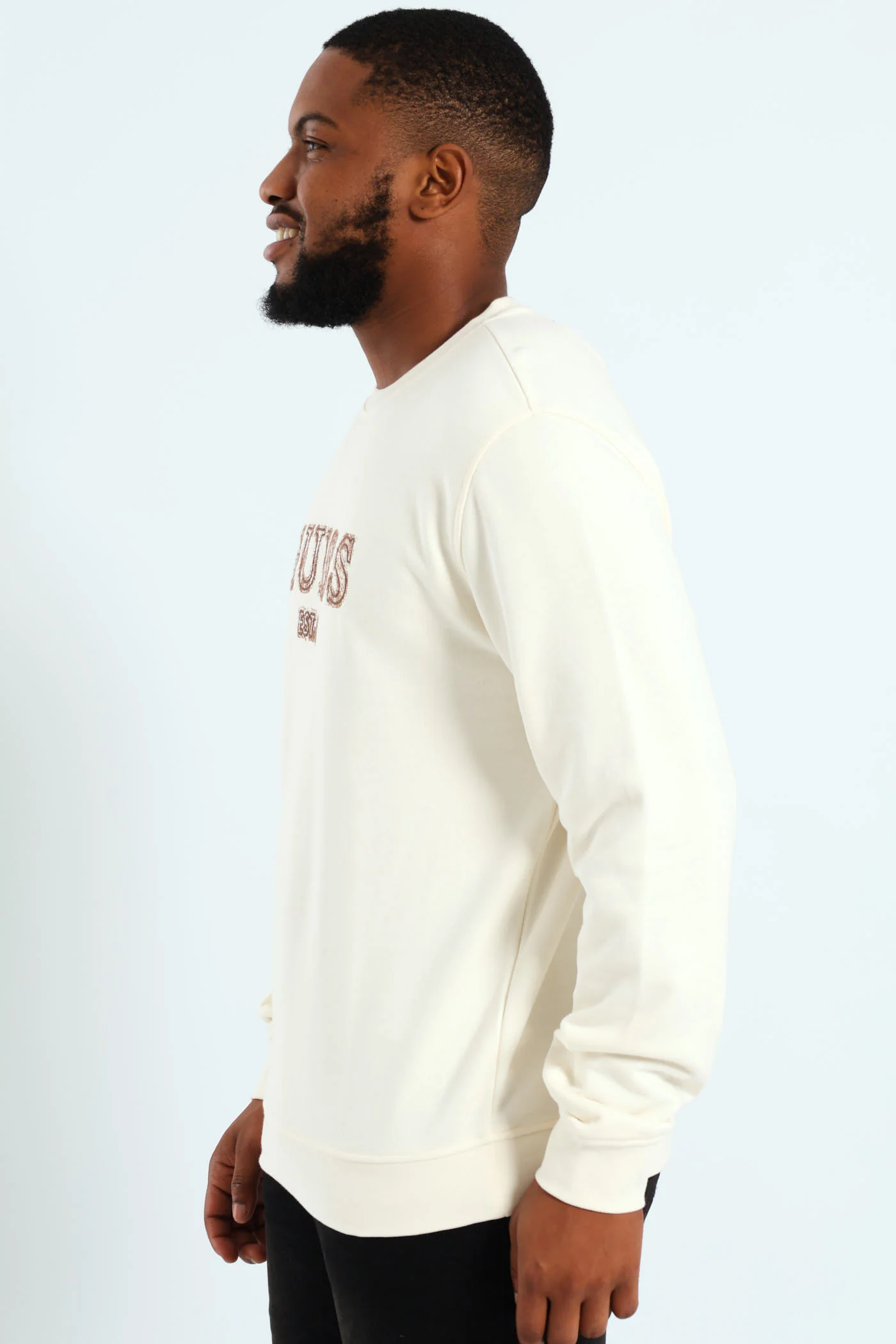 Basic Logo Sweatshirt - Vanilla - Image 2