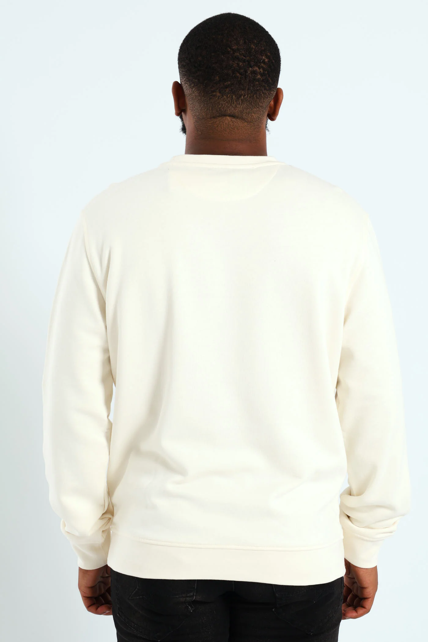 Basic Logo Sweatshirt - Vanilla - Image 3