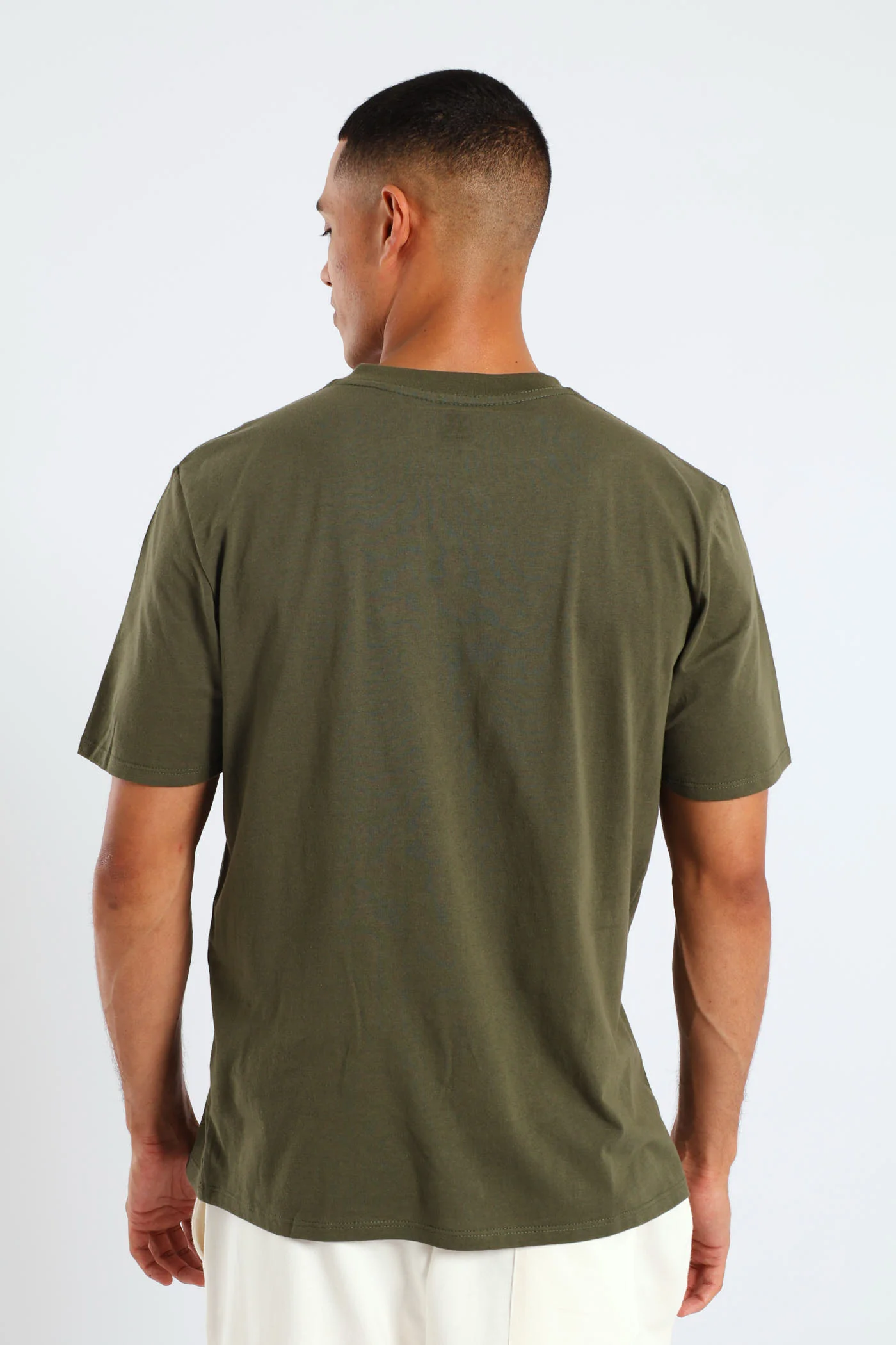 Basic Lucky Printed Tee - Fatigue - Image 4