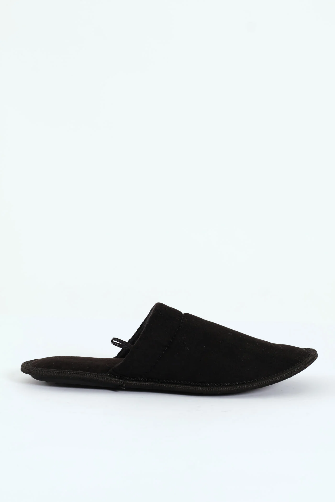 Basic Open Back Slipper - Black - Image 3