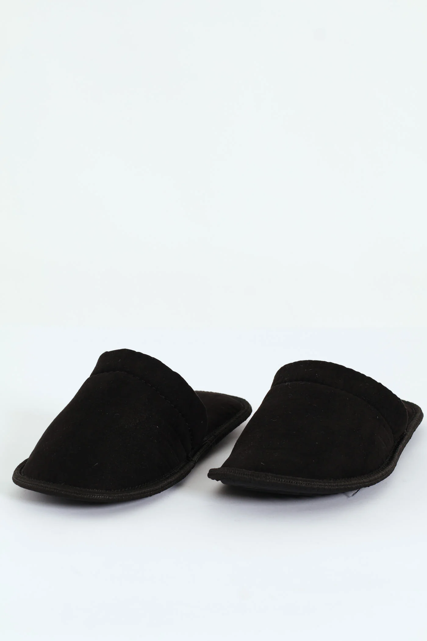 Basic Open Back Slipper - Black - Image 4