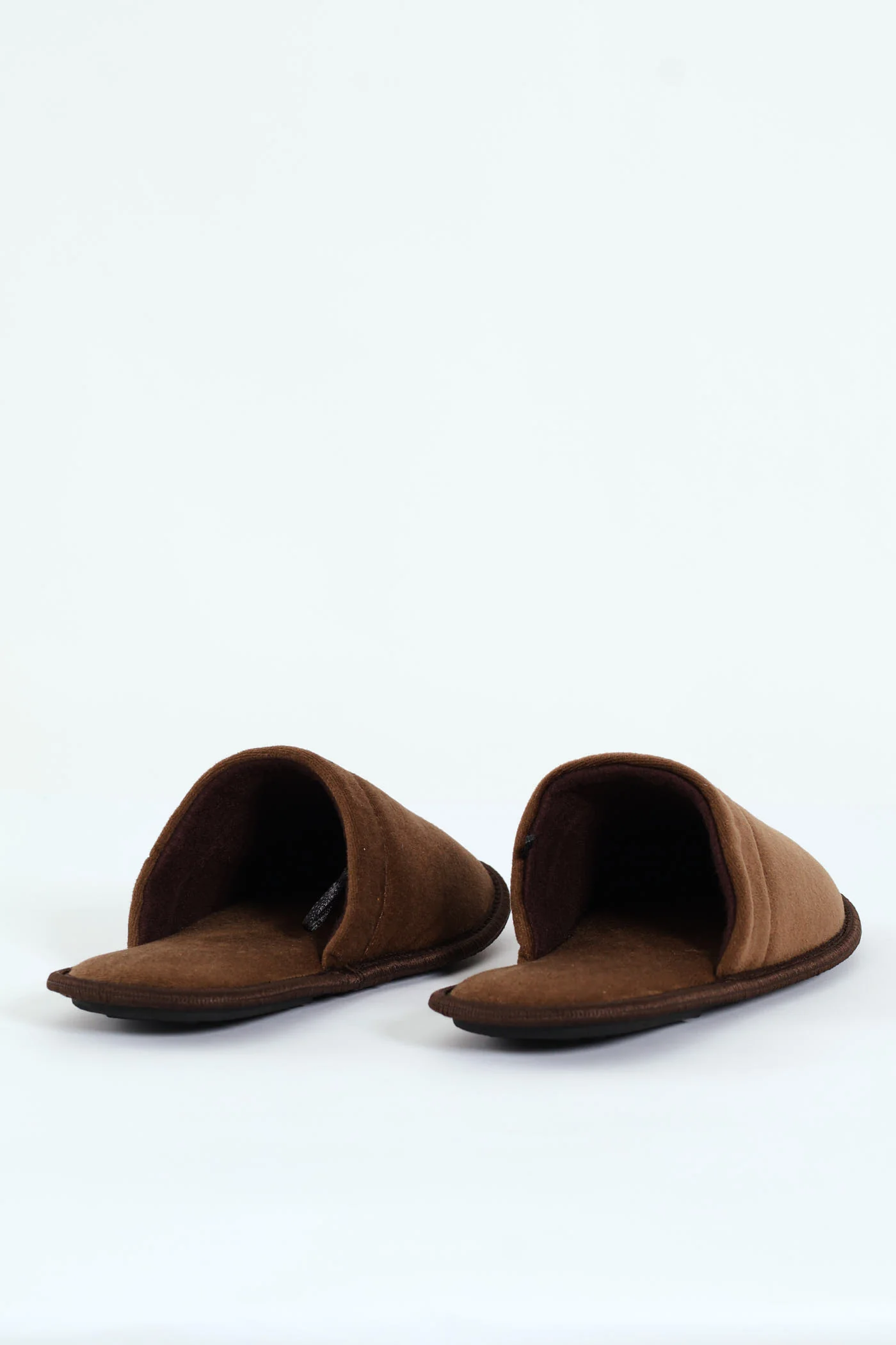 Basic Open Back Slipper - Chocolate - Image 2