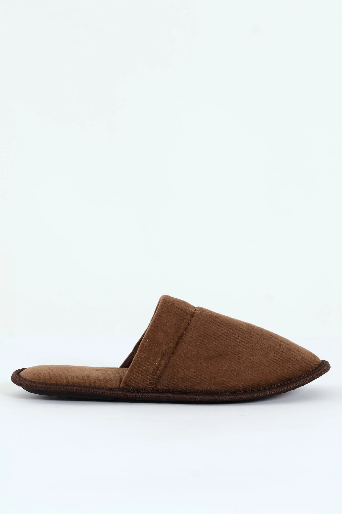 Basic Open Back Slipper - Chocolate - Image 3