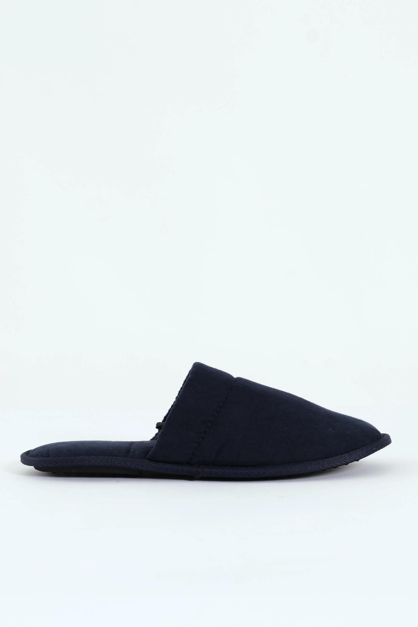 Basic Open Back Slipper - Navy - Image 3