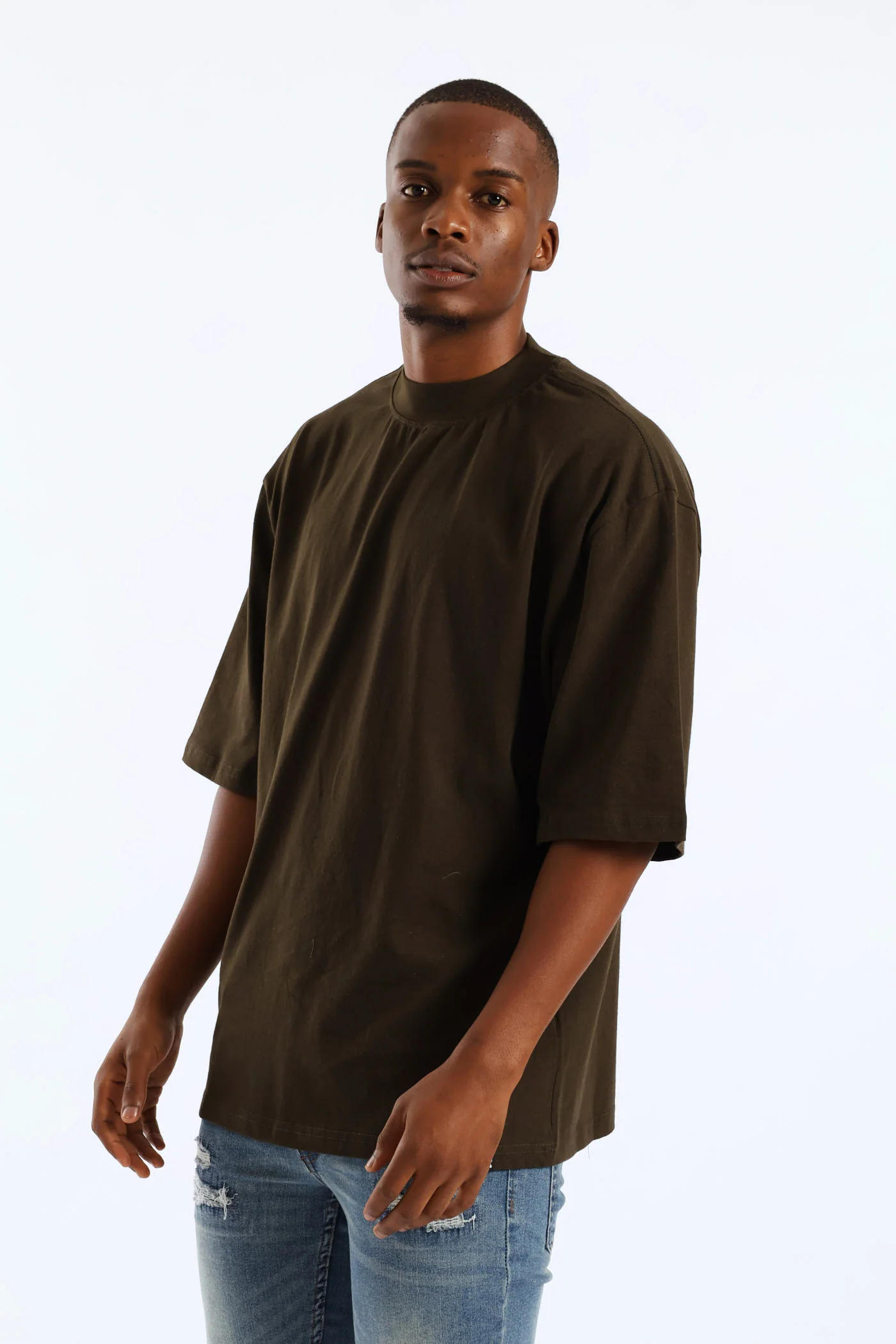 Basic Oversized Tee - Fatigue - Image 3