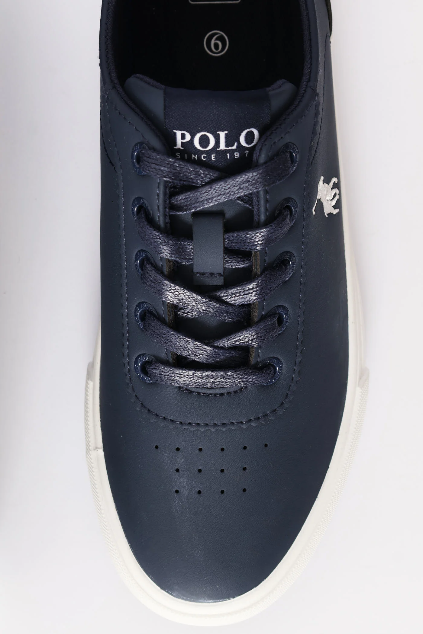Basic Pu Sneaker - Navy - Image 3