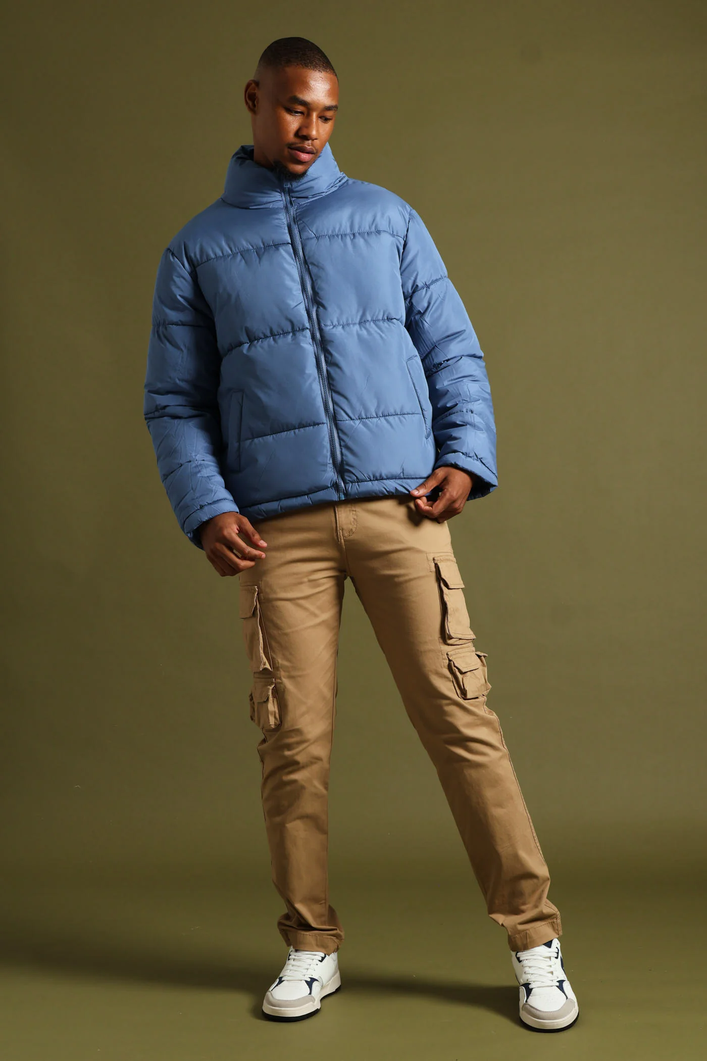 Basic Puffer - Blue - Image 2