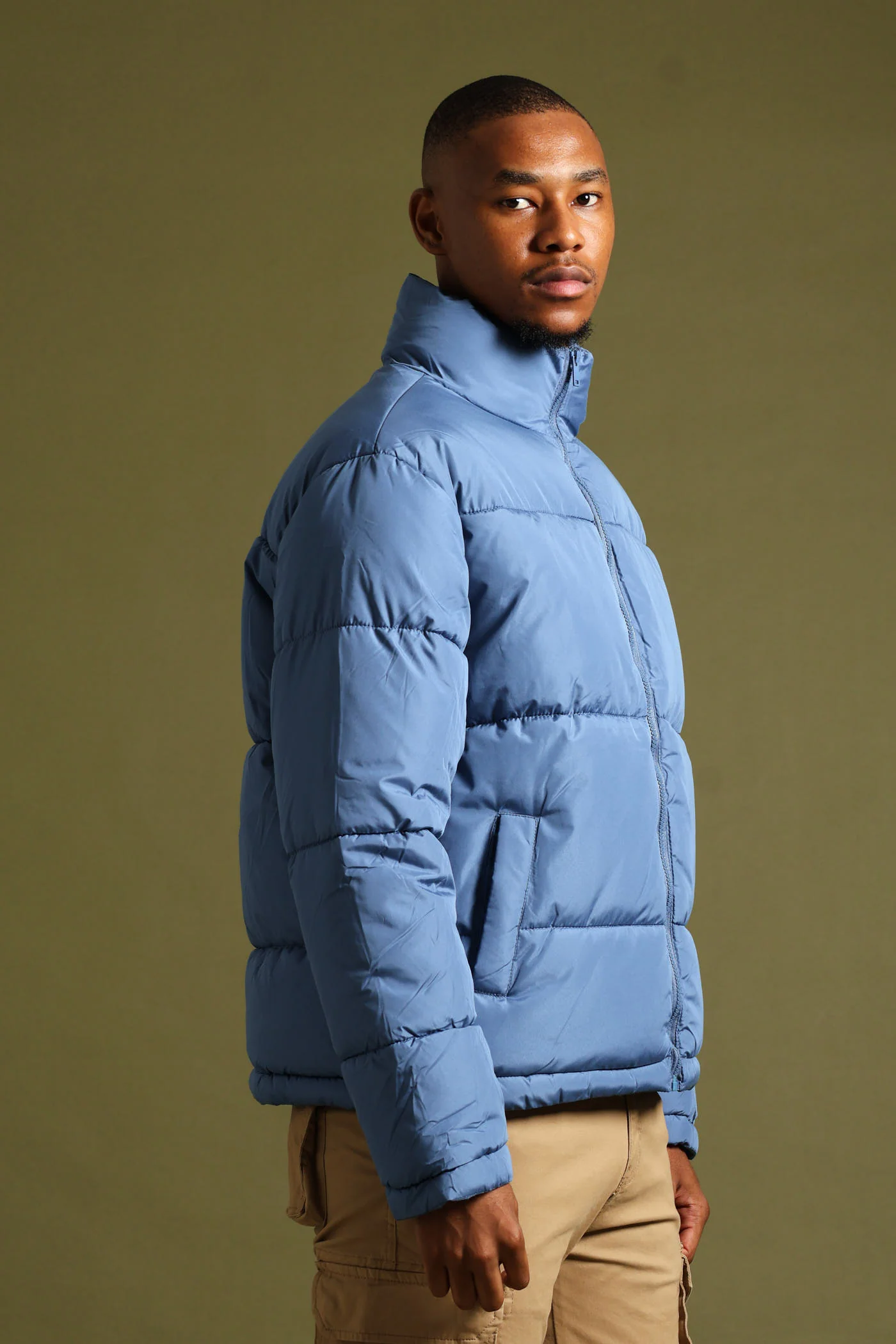 Basic Puffer - Blue - Image 3
