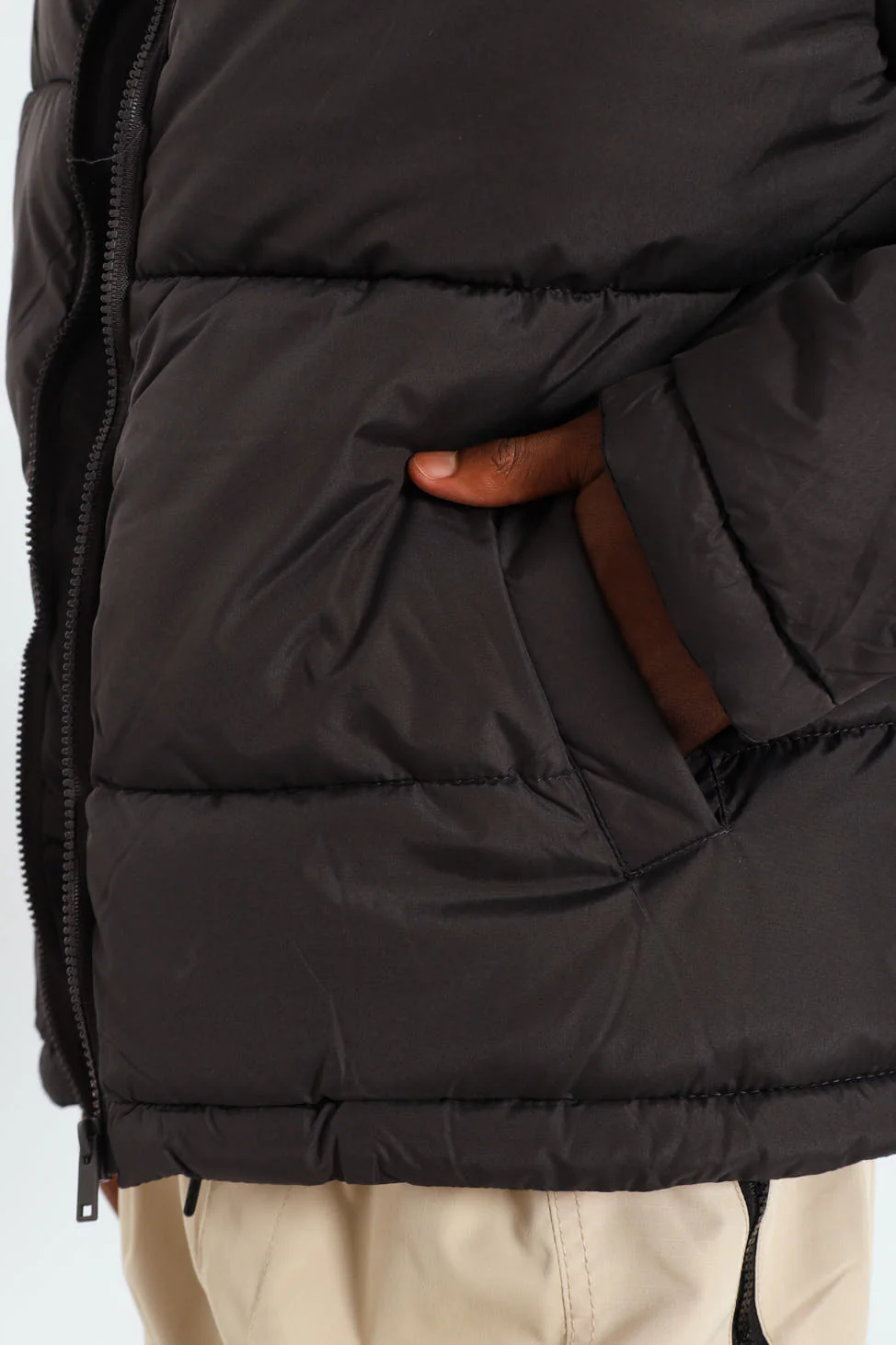 Basic Puffer - Charcoal - Image 5