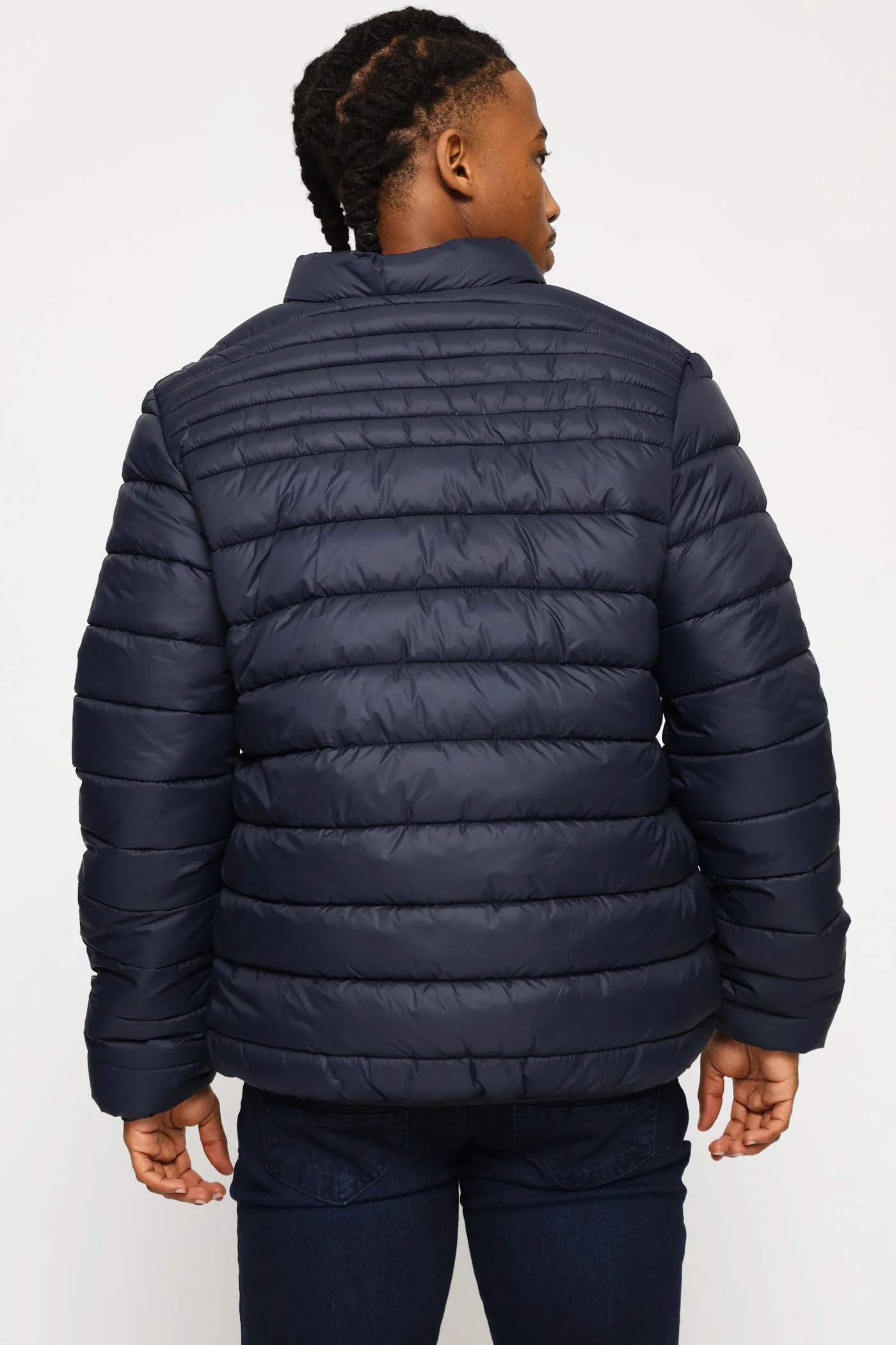 Basic Puffer - Dark Navy - Image 4