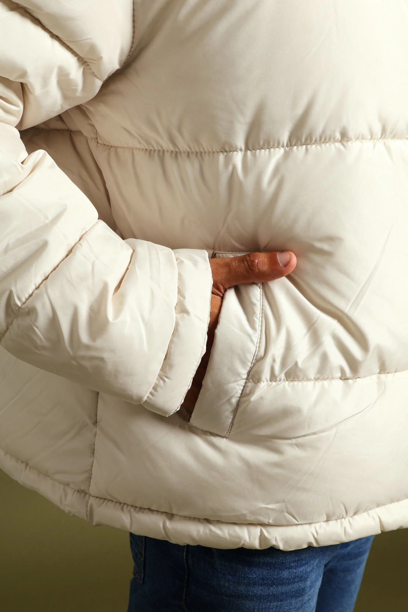 Basic Puffer - Light Stone - Image 2