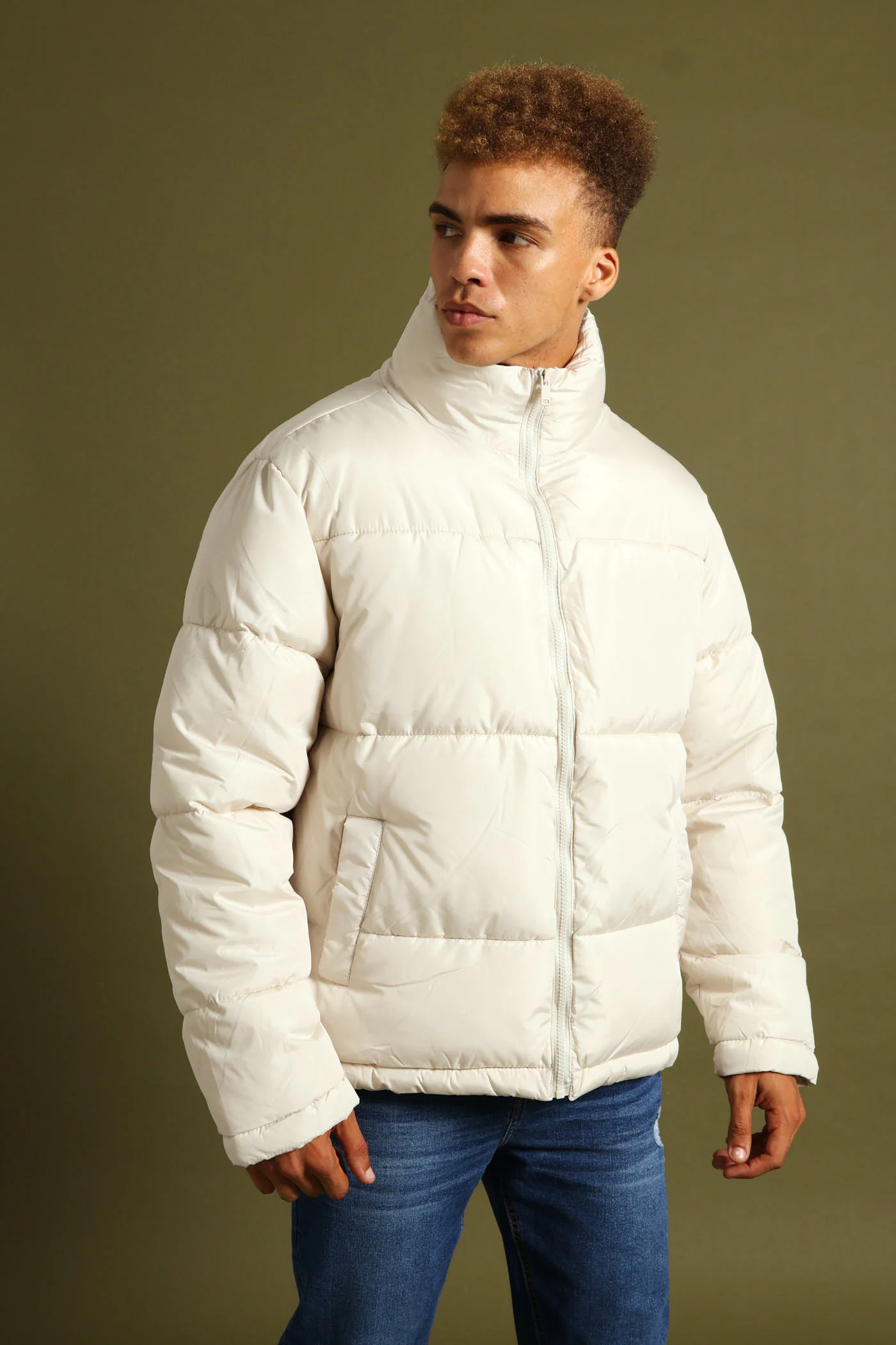 Basic Puffer - Light Stone - Image 4