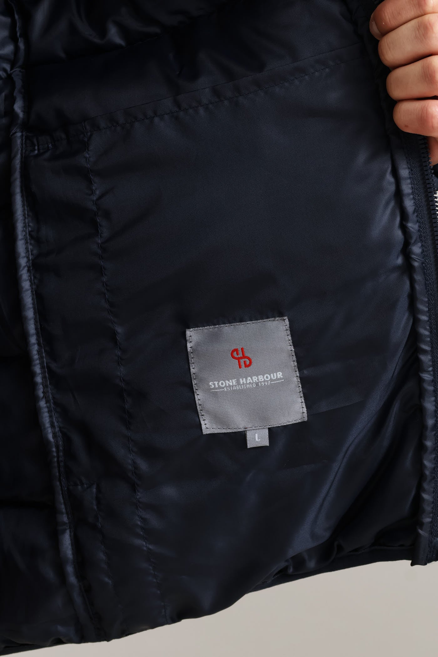Basic Puffer - Navy - Image 5