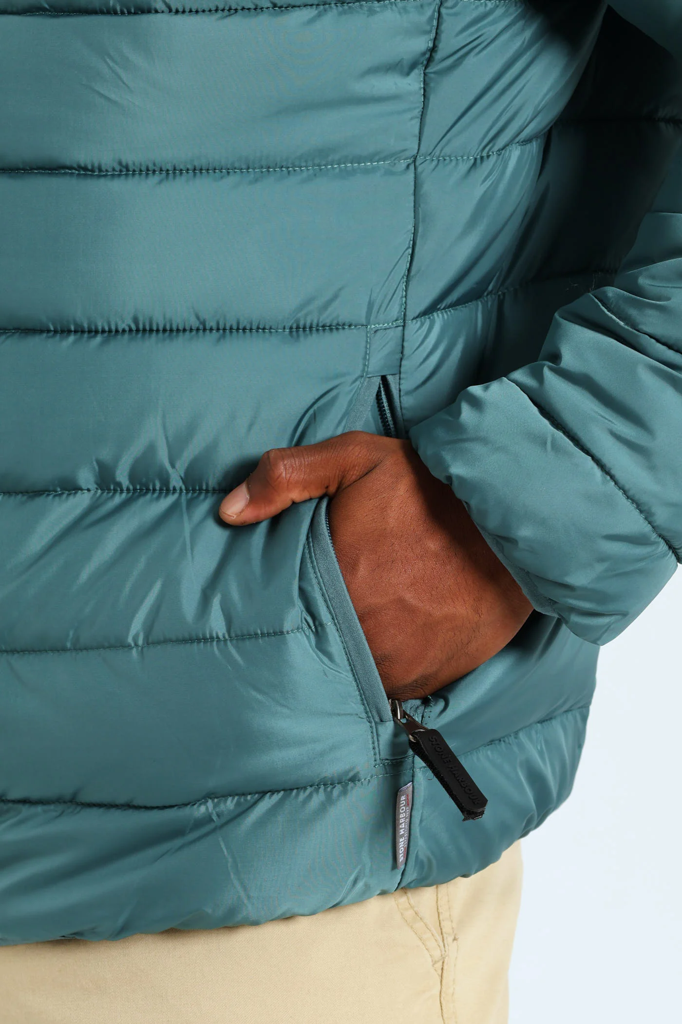 Basic Puffer - Teal - Image 4