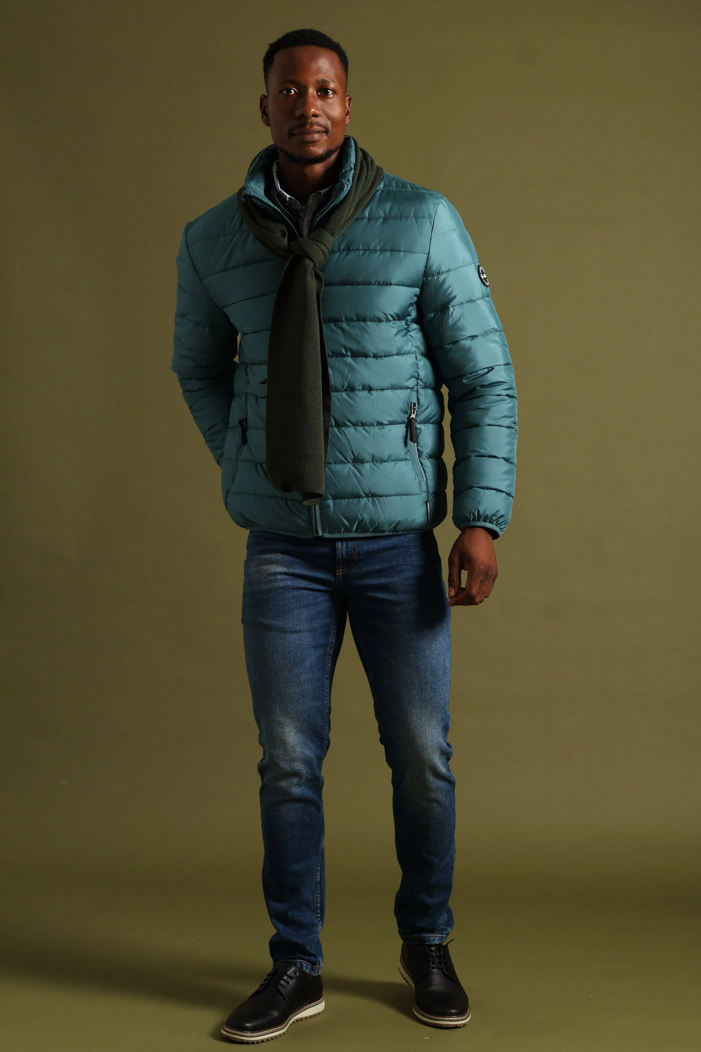 Basic Puffer - Teal - Image 7