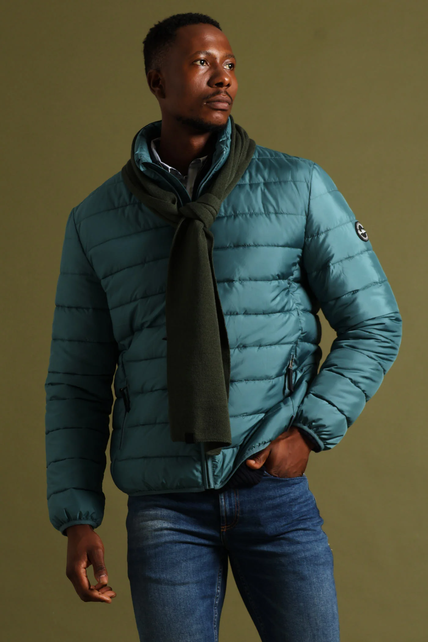Basic Puffer - Teal - Image 9