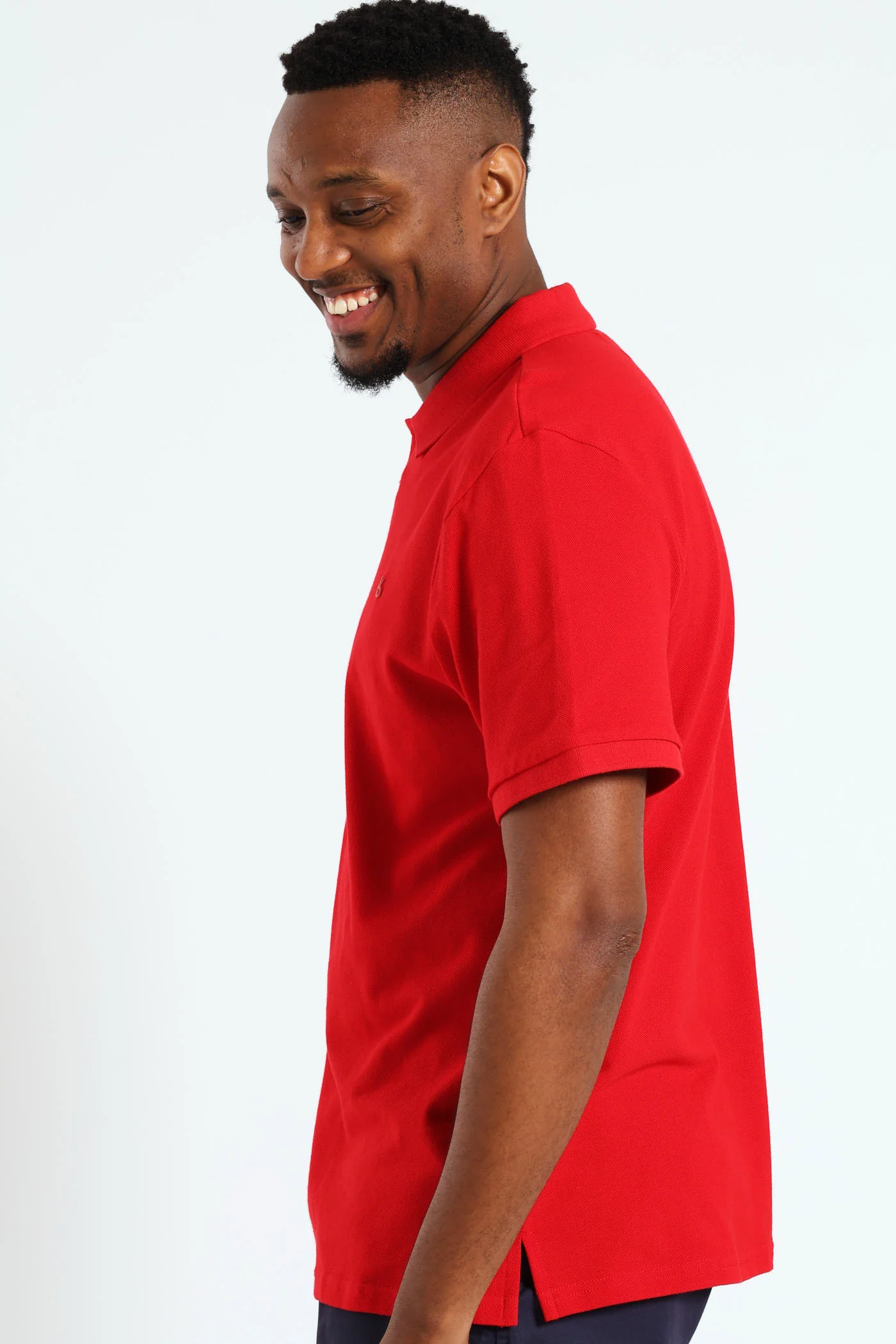 Basic Regular Fit Golfer - Red - Image 3