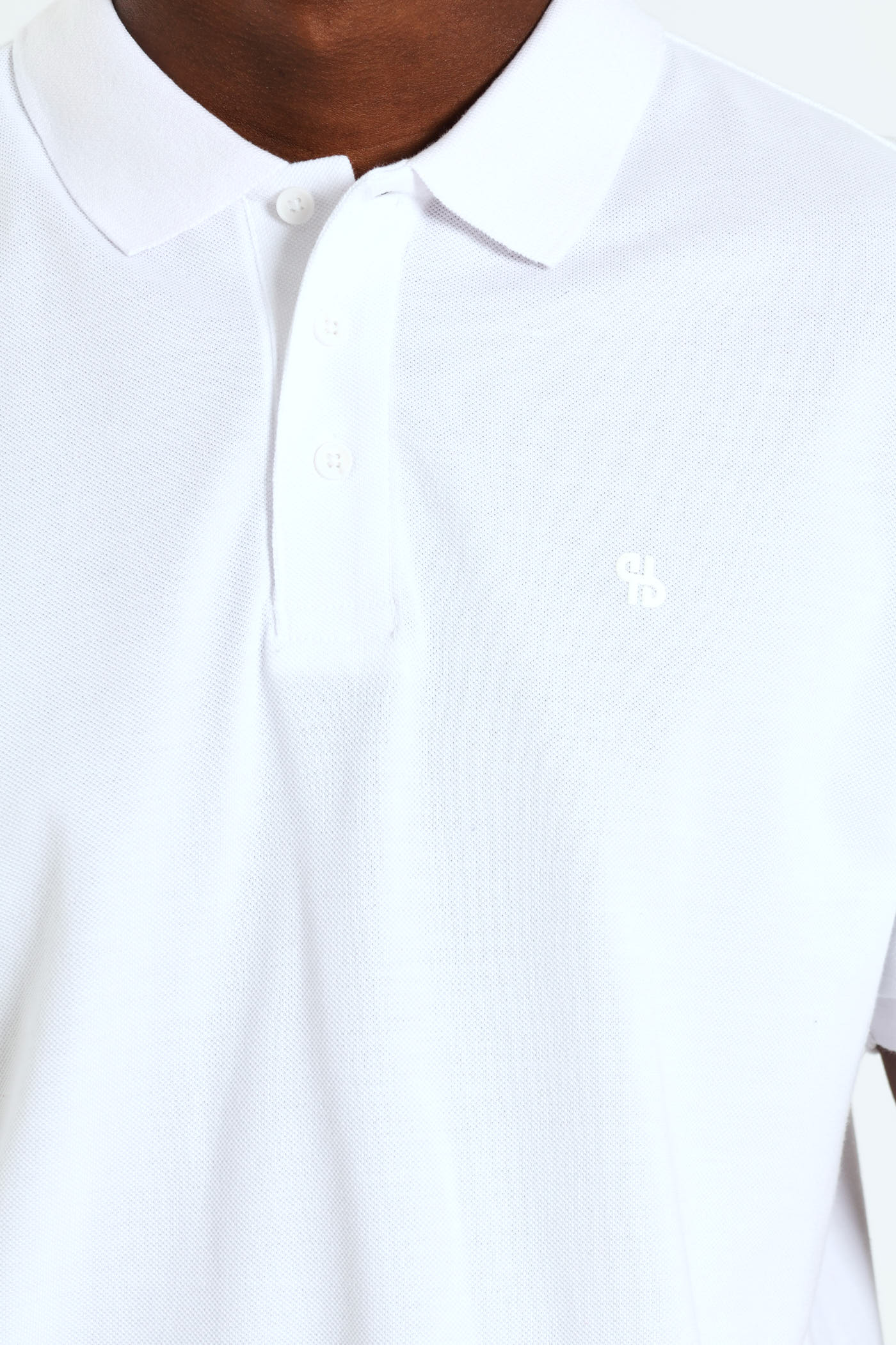 Basic Regular Fit Golfer - White - Image 4