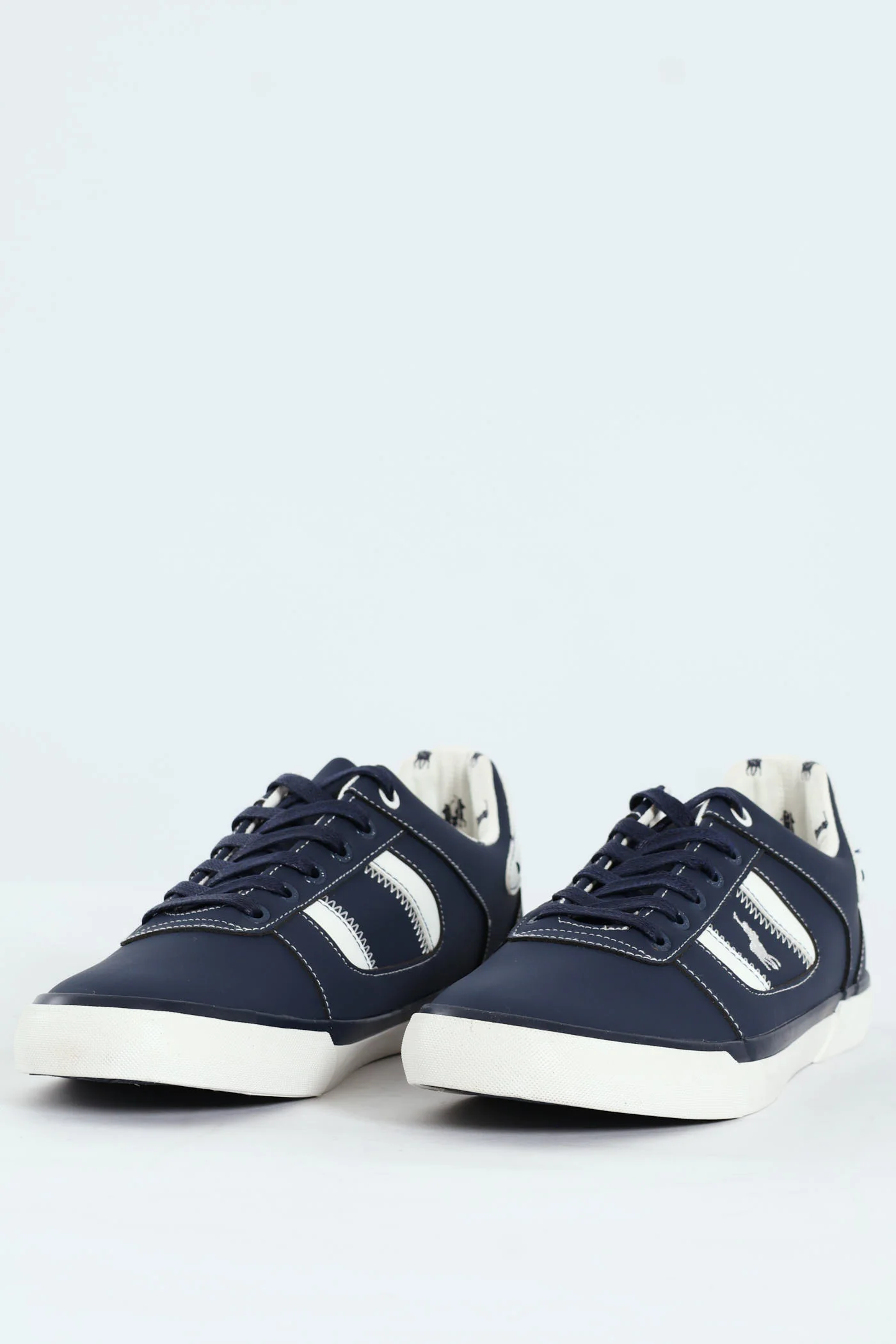 Basic Side Flash Sneaker - Navy - Image 3