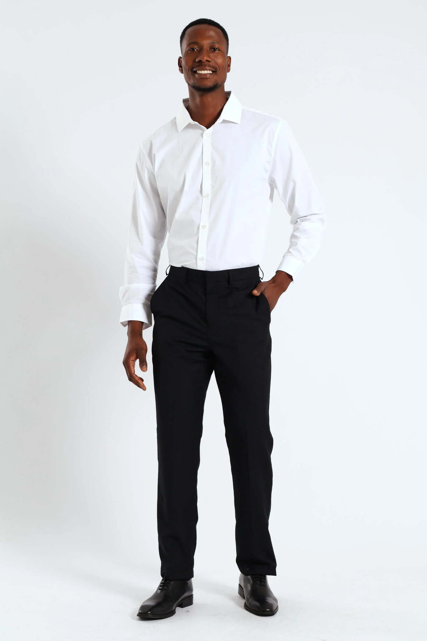 Basic Smart Trouser - Black - Image 4